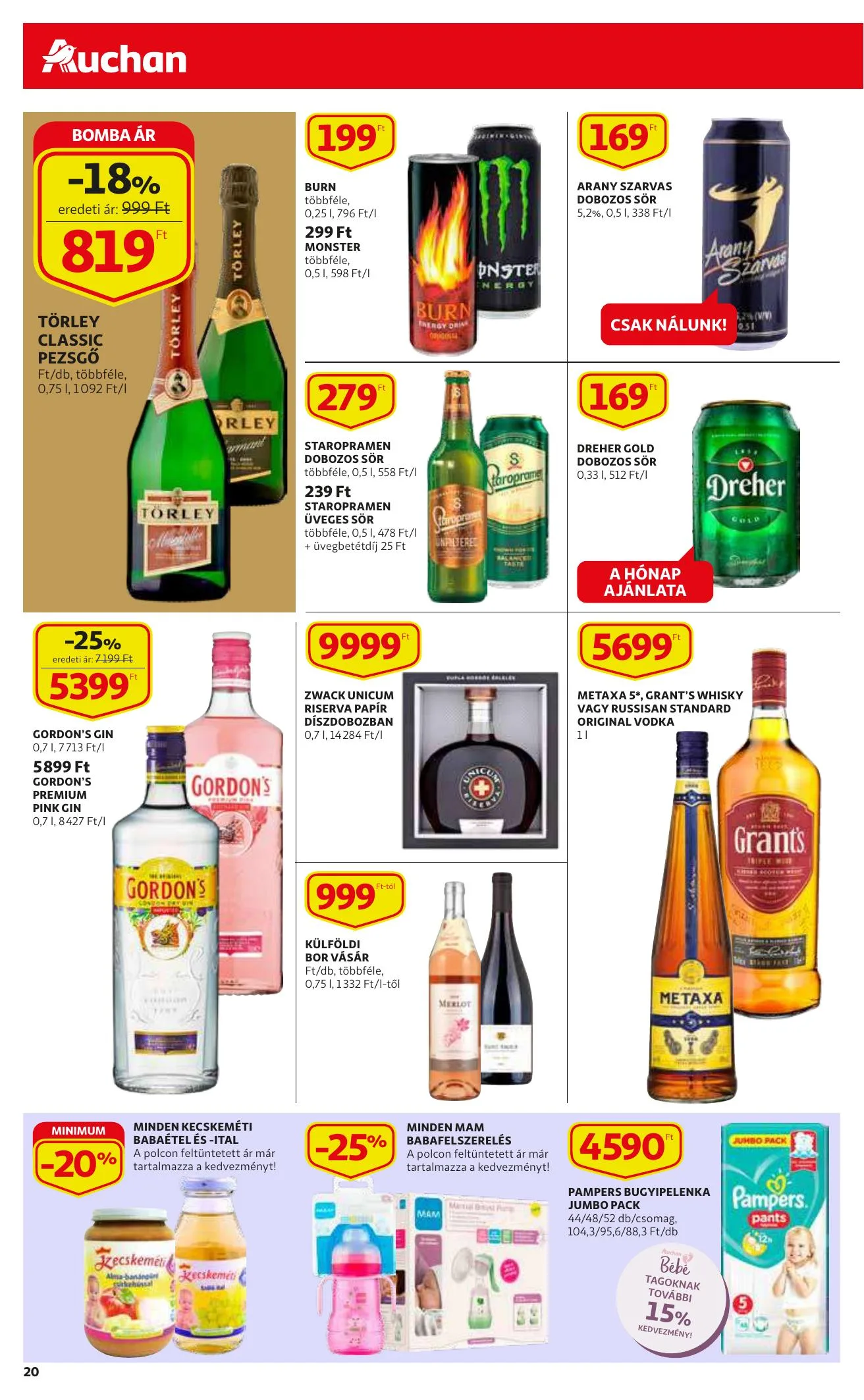 Auchan akciós újság 02.18–02.24 – 20. oldal
