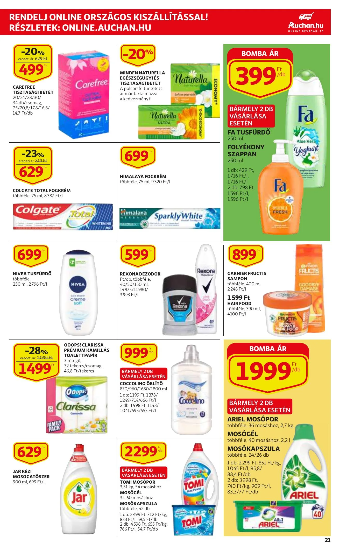 Auchan akciós újság 02.18–02.24 – 21. oldal