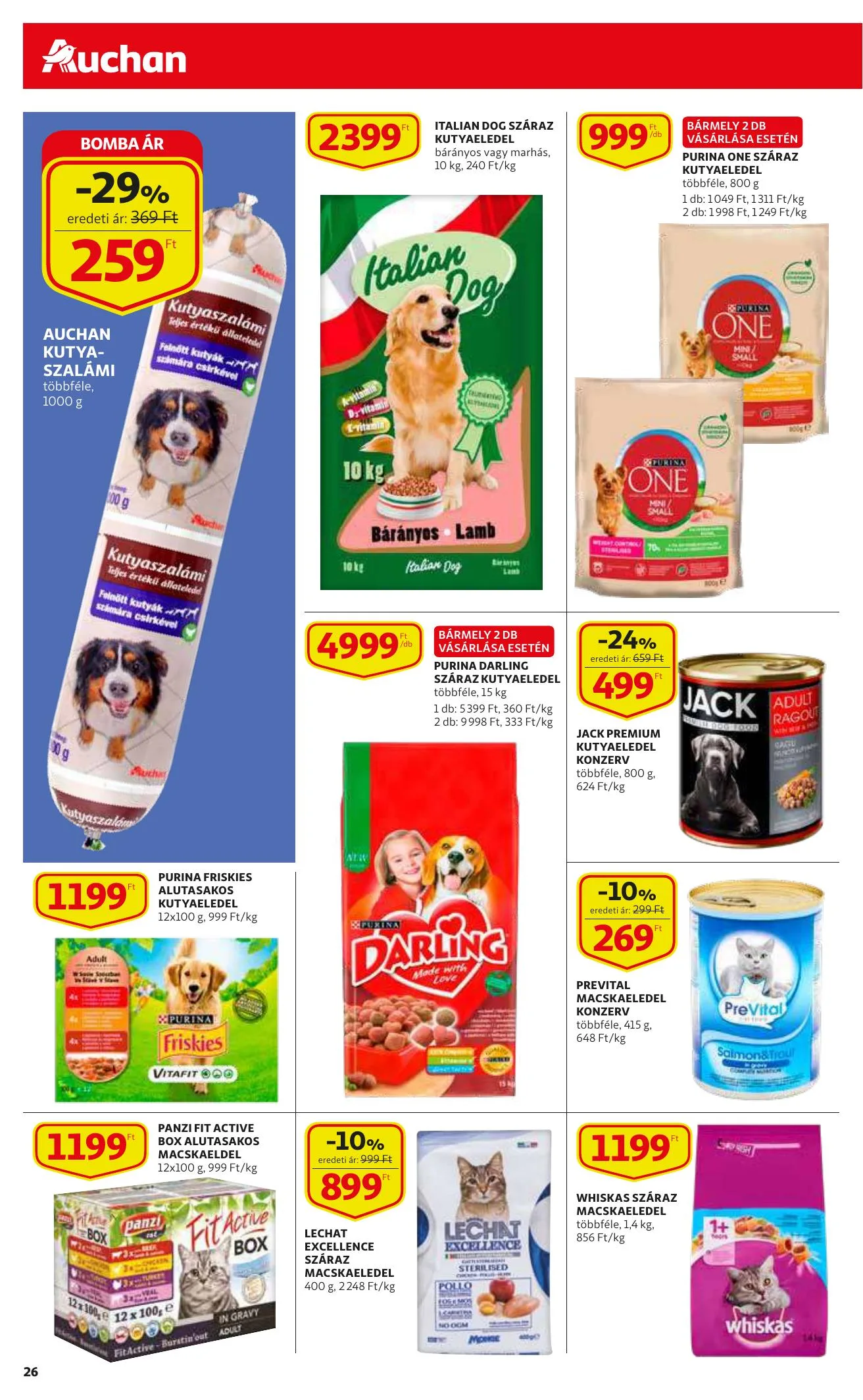 Auchan akciós újság 02.18–02.24 – 26. oldal