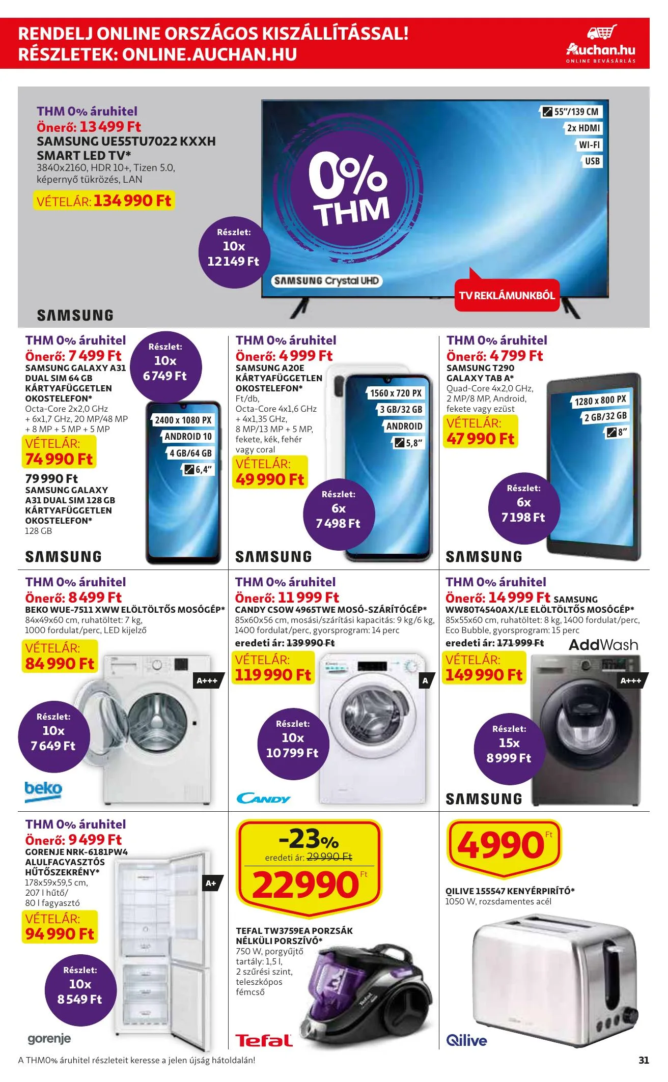 Auchan akciós újság 02.18–02.24 – 31. oldal