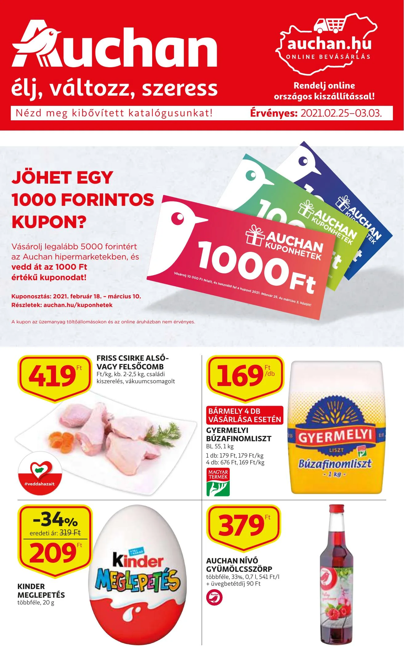 Auchan akciós újság 02.25–03.03