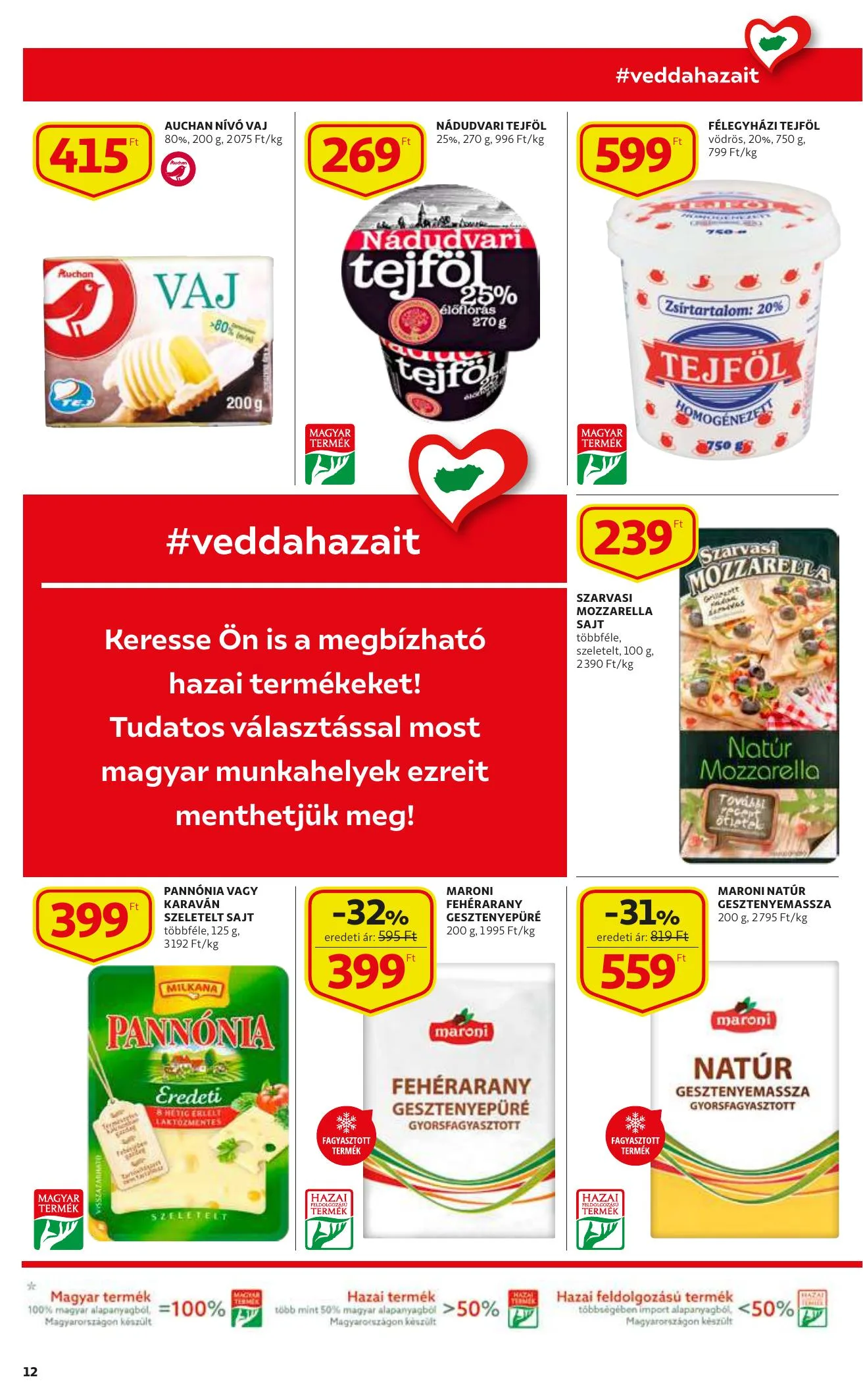Auchan akciós újság 02.25–03.03 – 12. oldal