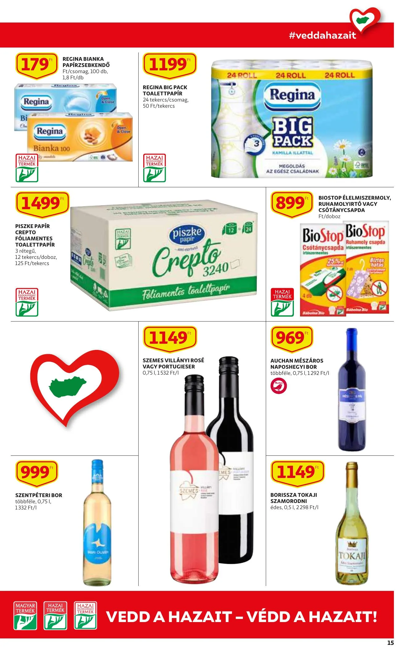 Auchan akciós újság 02.25–03.03 – 15. oldal