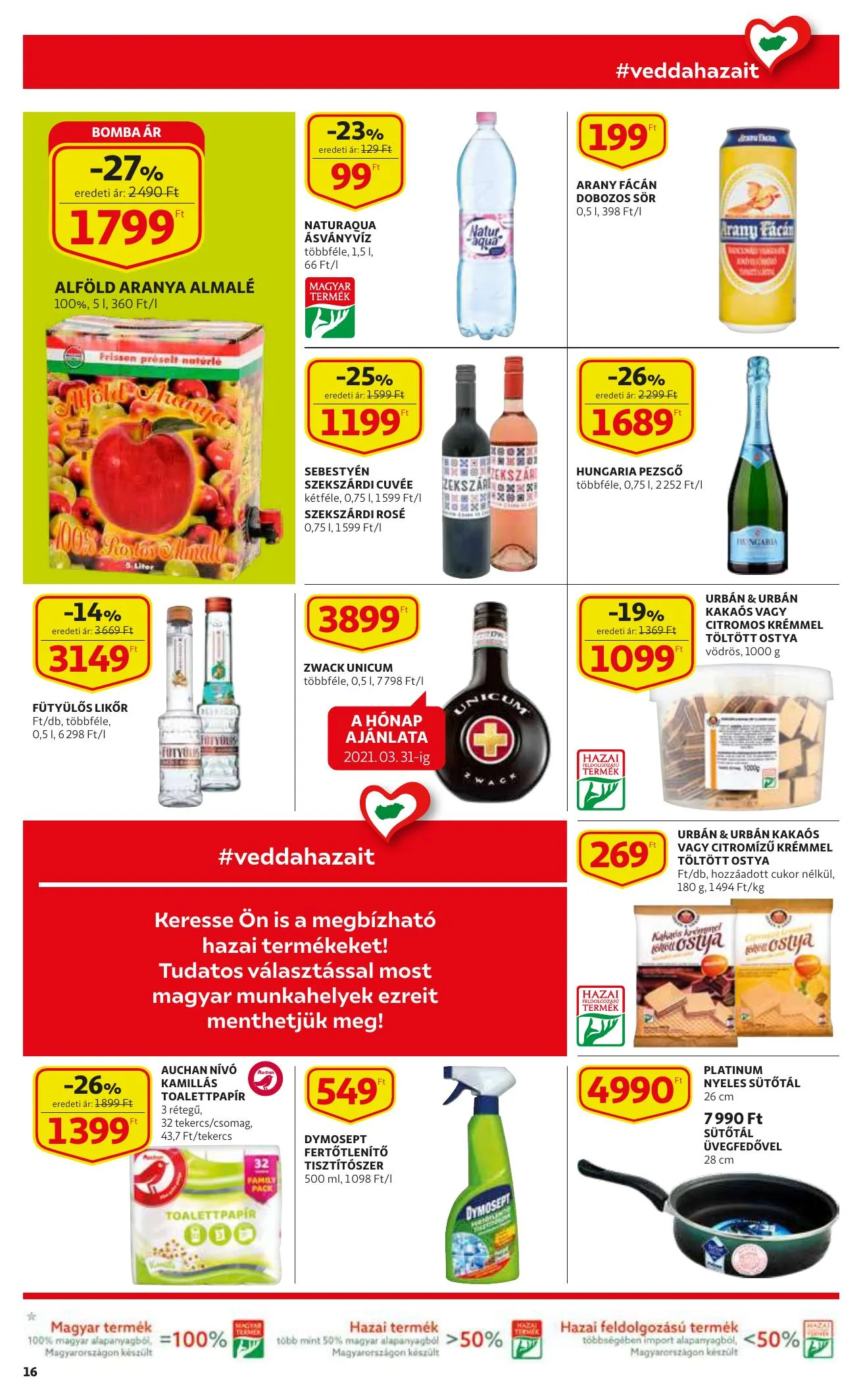 Auchan akciós újság 02.25–03.03 – 16. oldal
