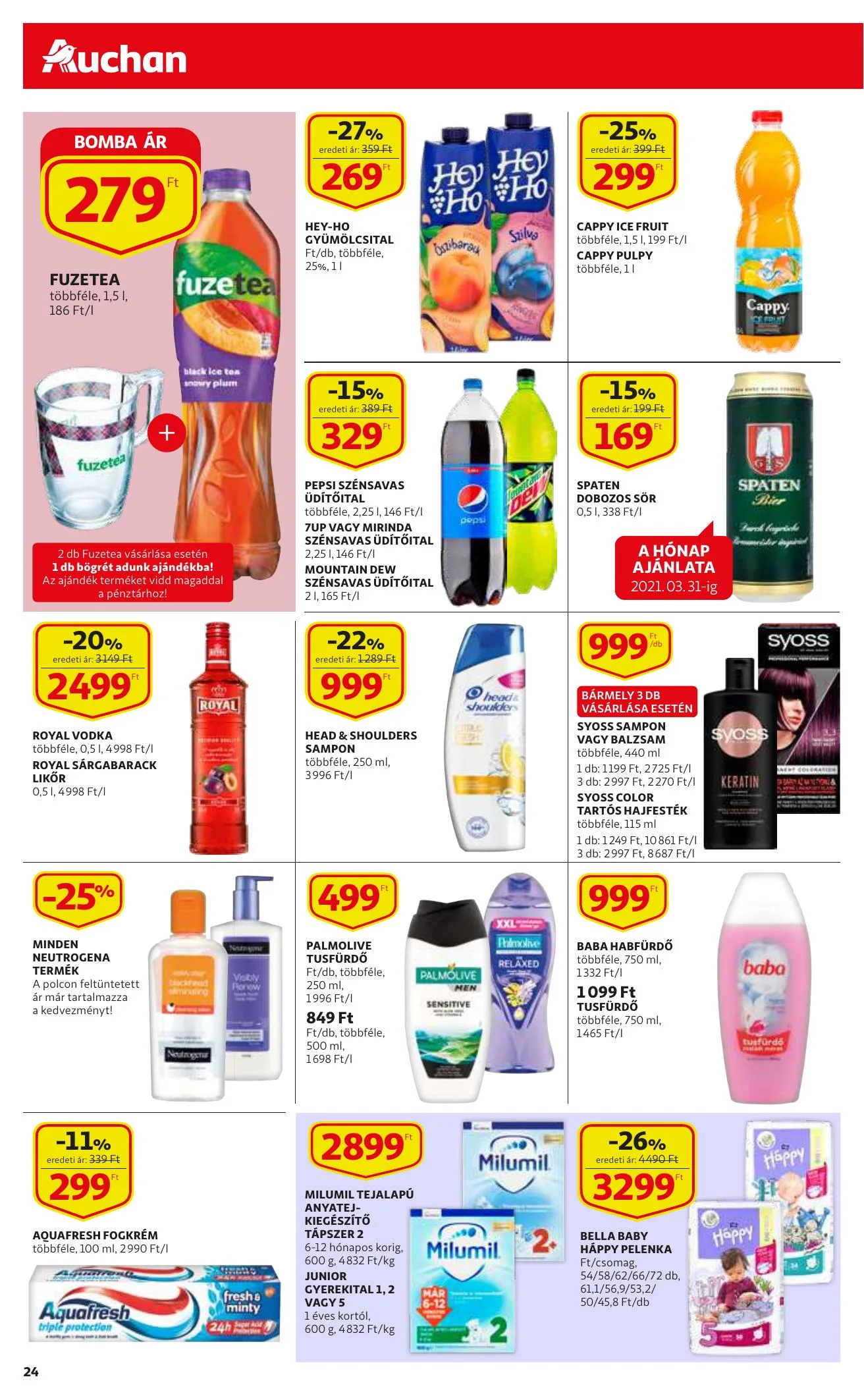 Auchan akciós újság 02.25–03.03 – 24. oldal