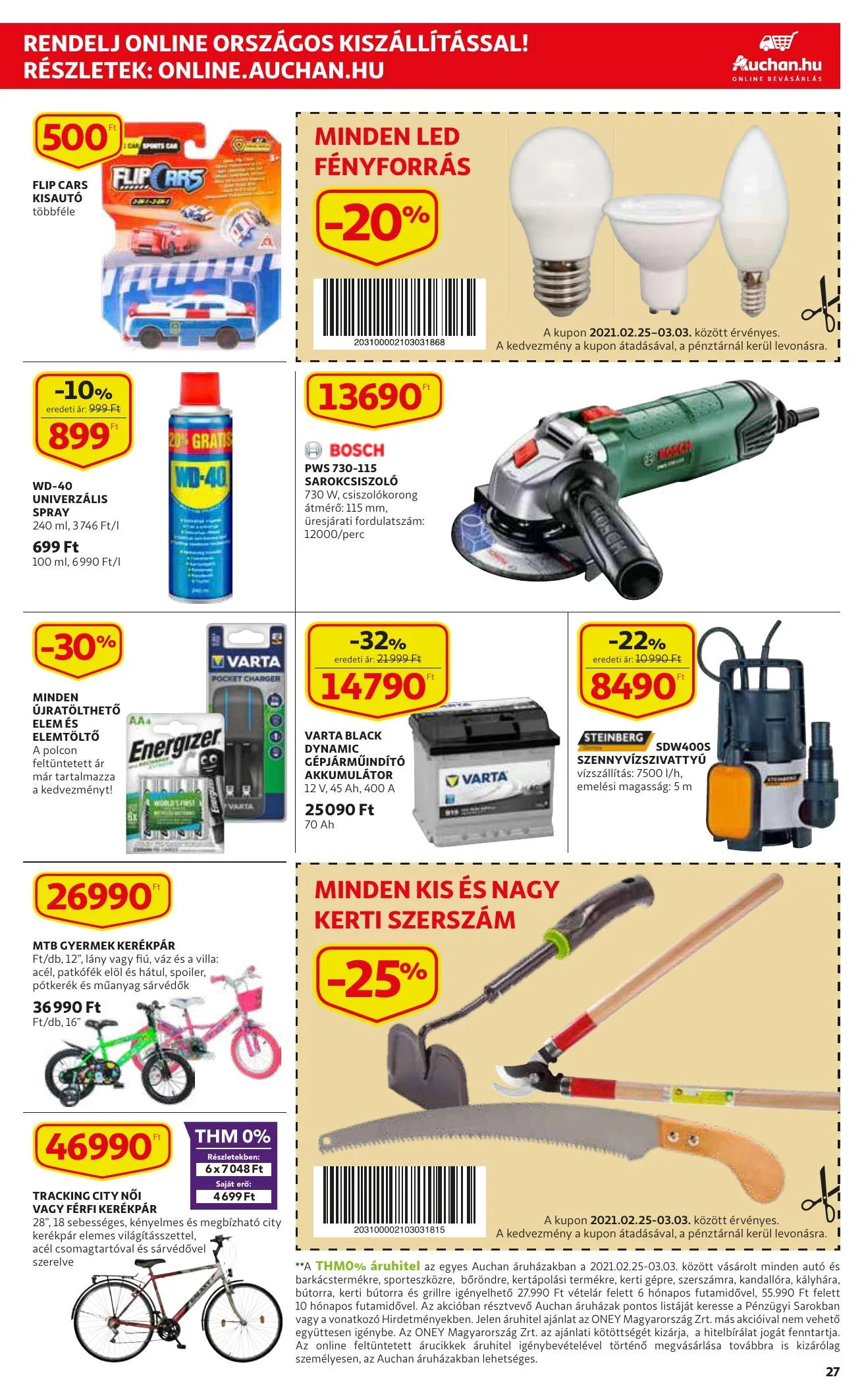 Auchan akciós újság 02.25–03.03 – 27. oldal