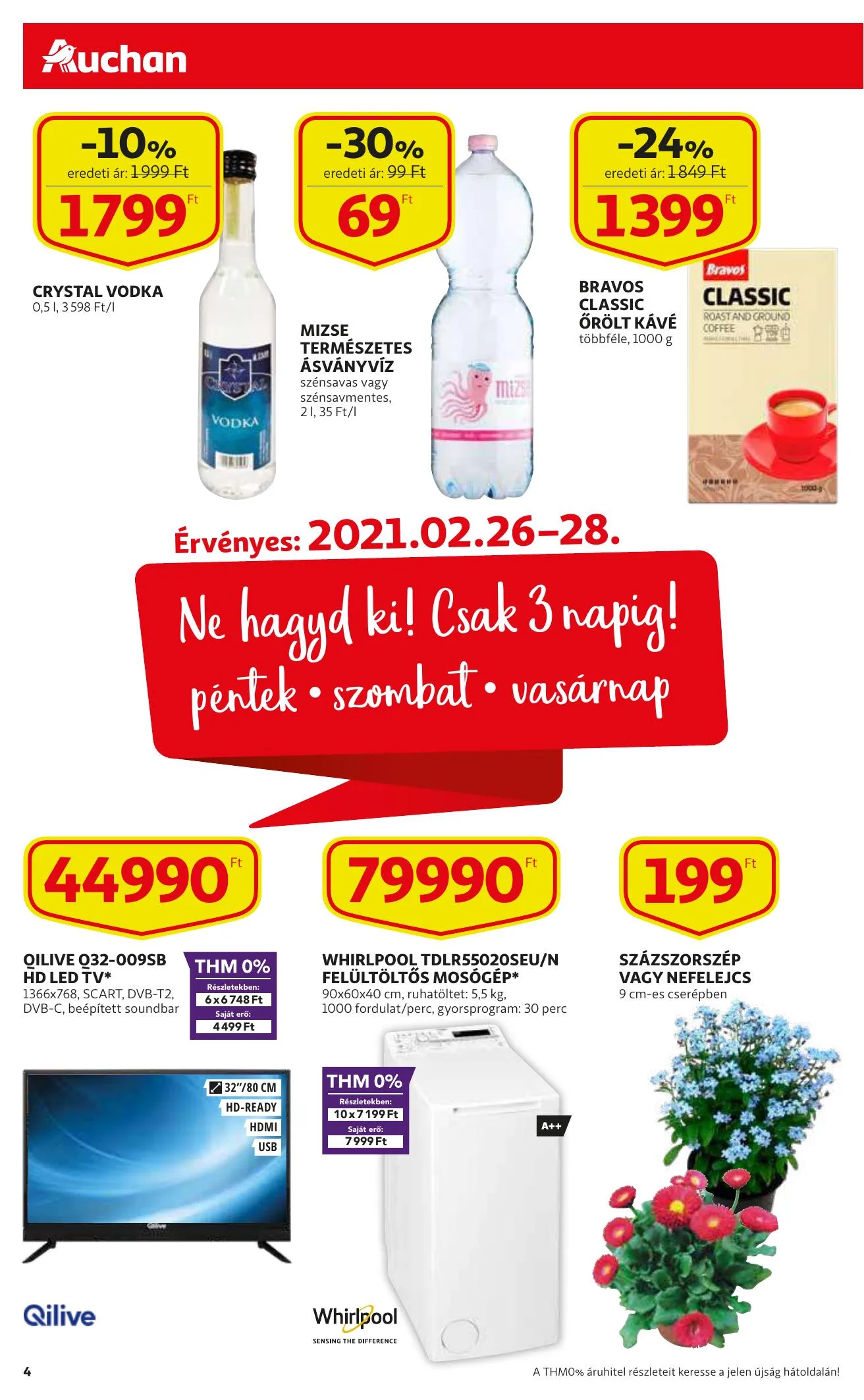 Auchan akciós újság 02.25–03.03 – 4. oldal
