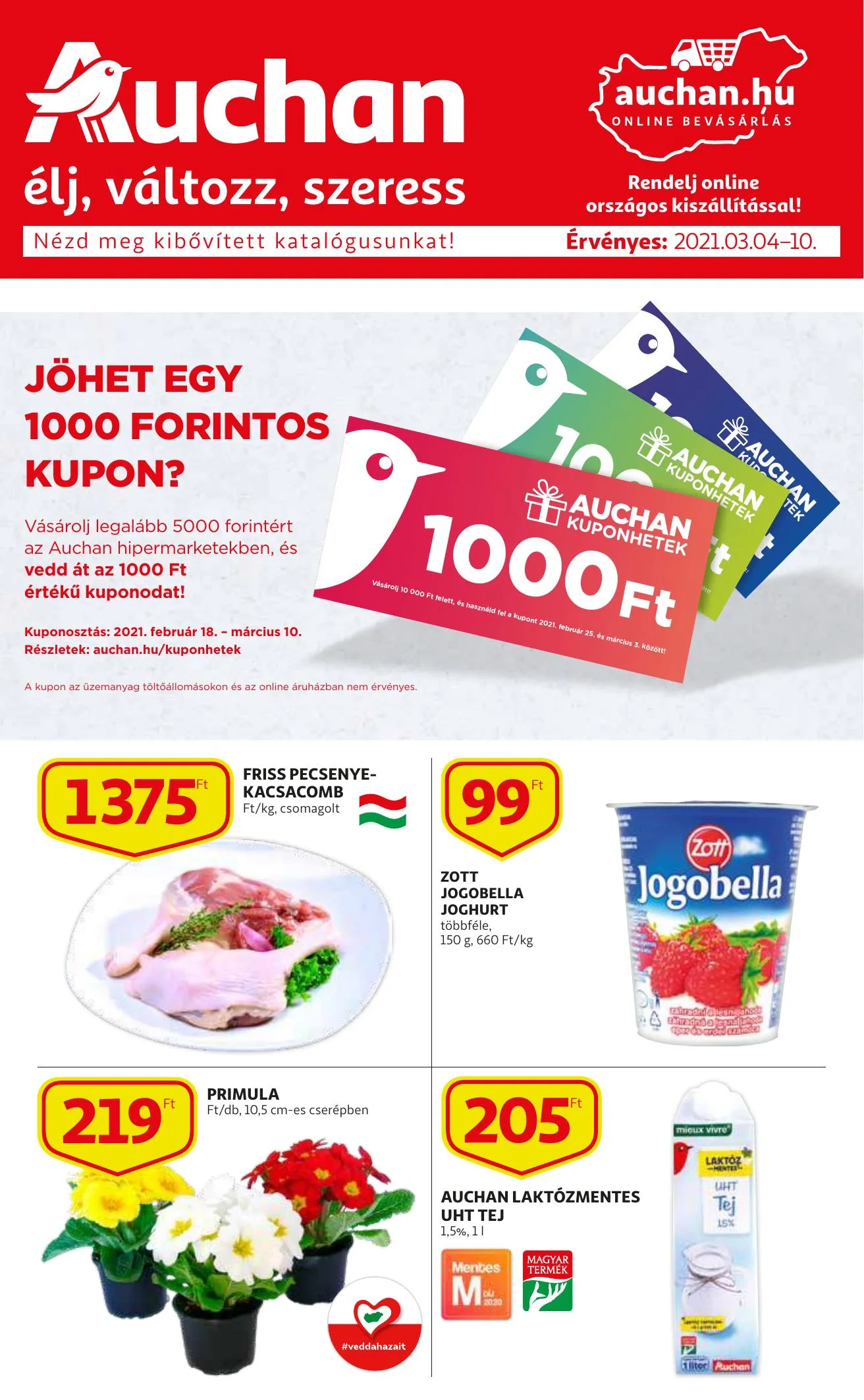 Auchan akciós újság 03.04–03.10