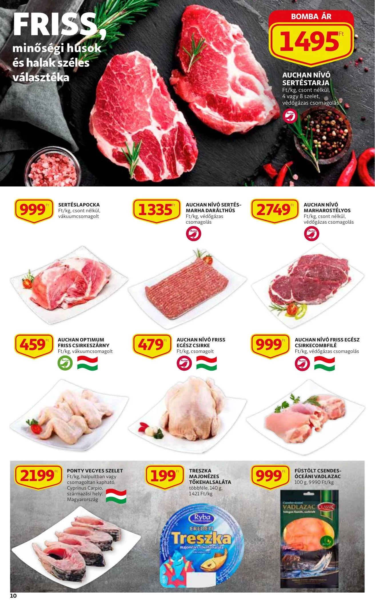Auchan akciós újság 03.04–03.10 – 10. oldal