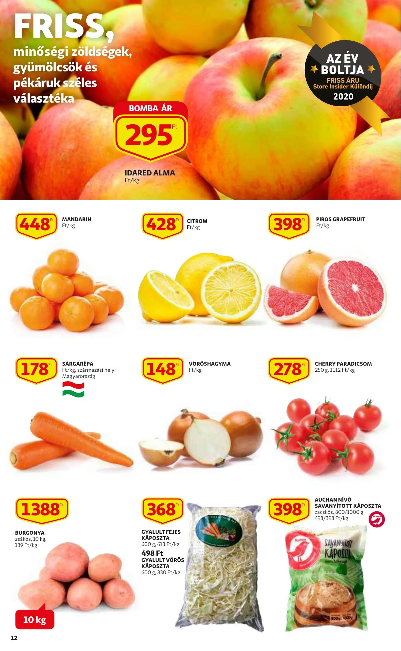 Auchan akciós újság 03.04–03.10 – 12. oldal