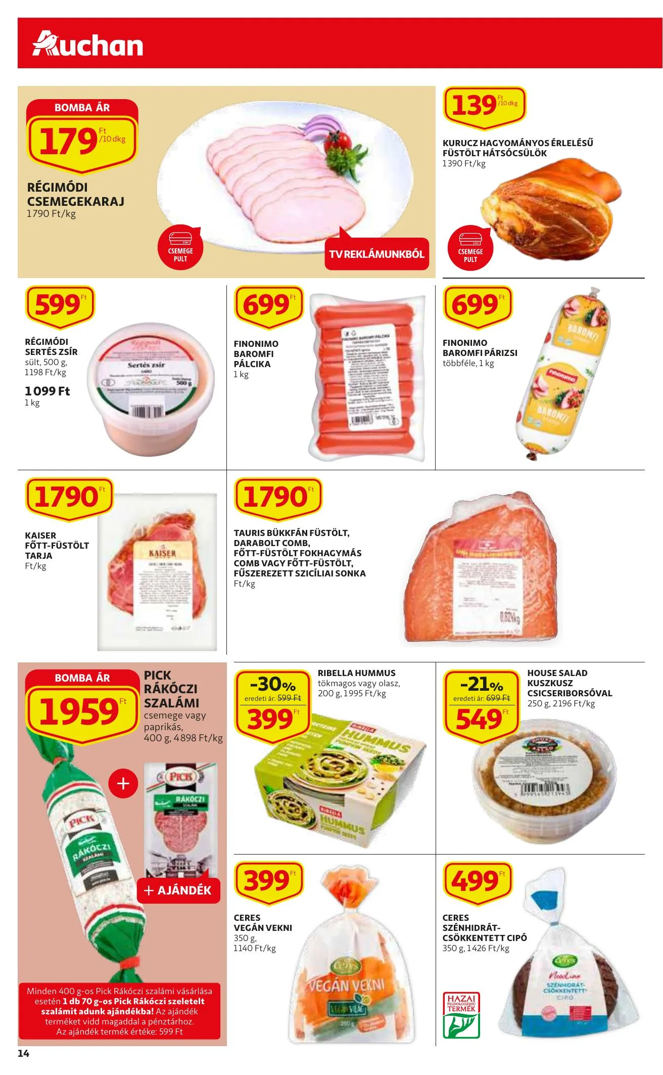 Auchan akciós újság 03.04–03.10 – 14. oldal