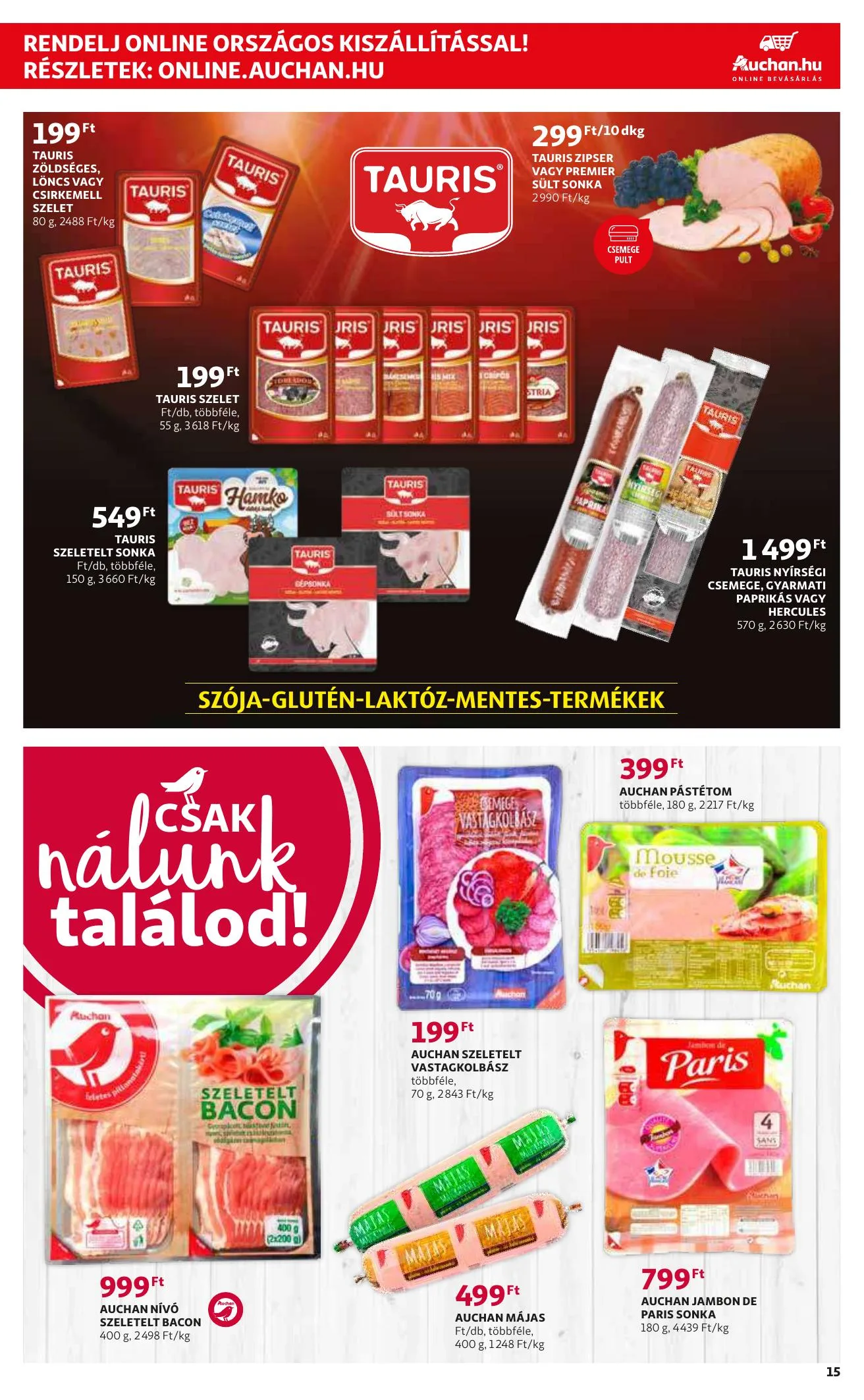 Auchan akciós újság 03.04–03.10 – 15. oldal