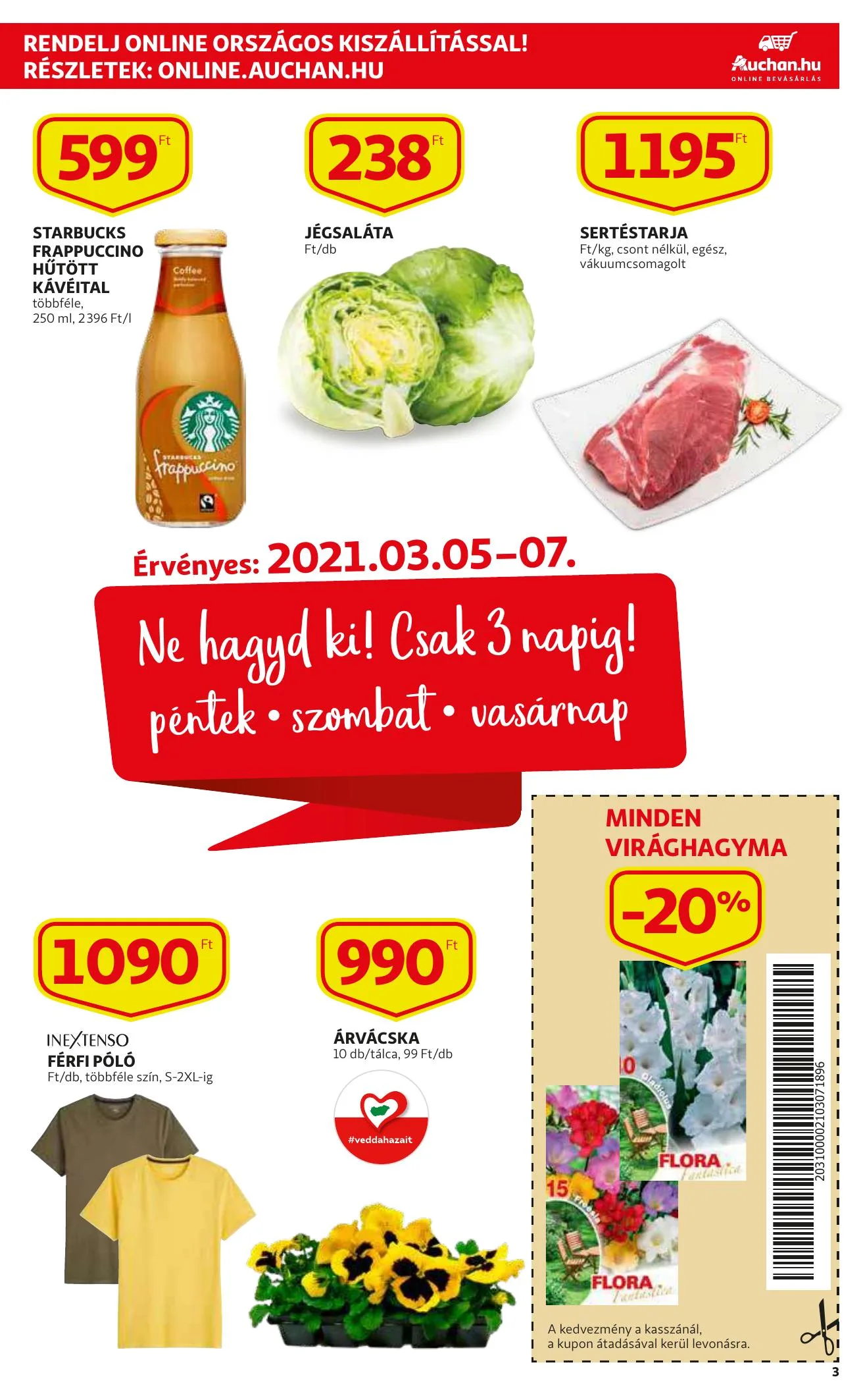 Auchan akciós újság 03.04–03.10 – 3. oldal