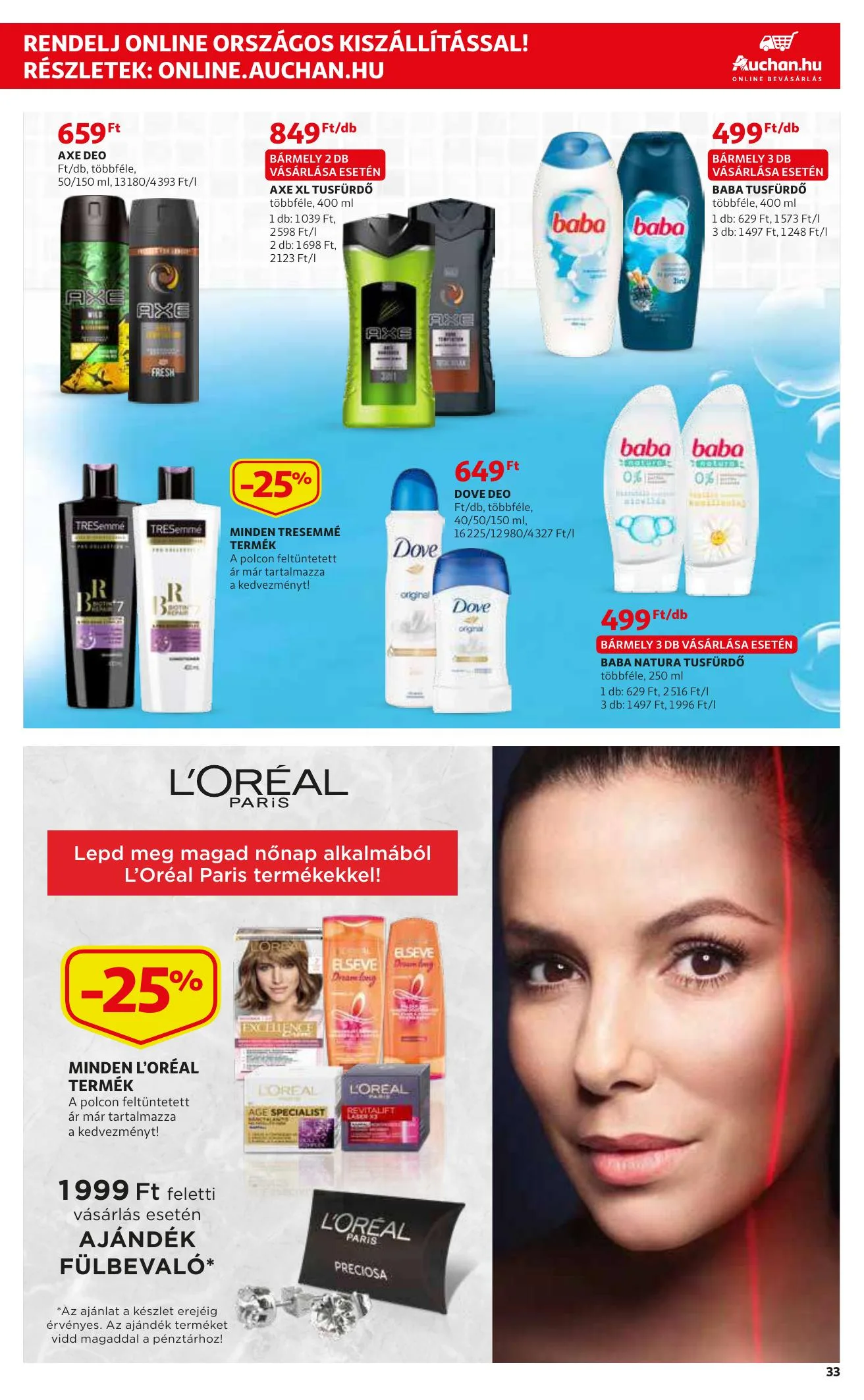 Auchan akciós újság 03.04–03.10 – 33. oldal