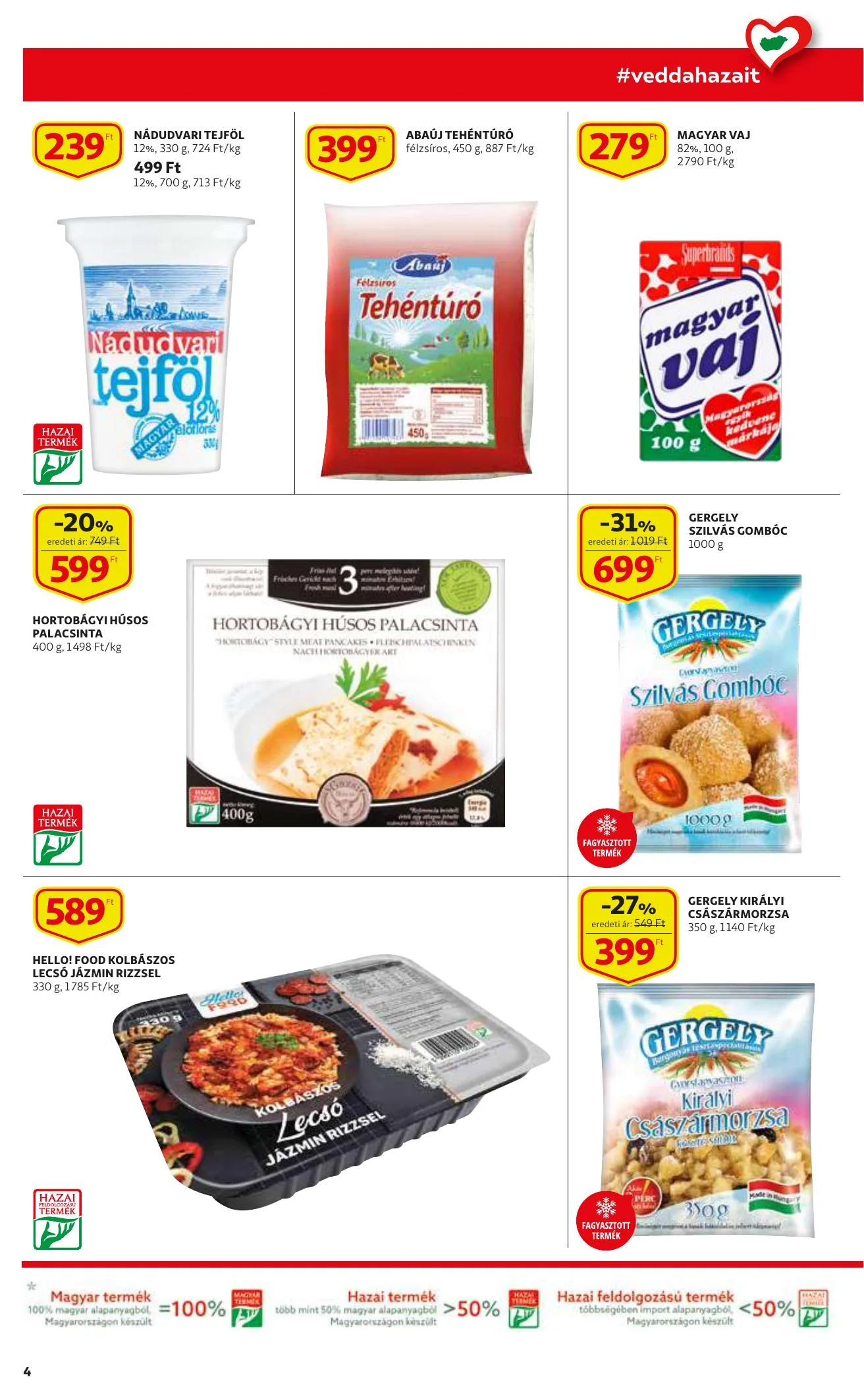 Auchan akciós újság 03.04–03.10 – 4. oldal