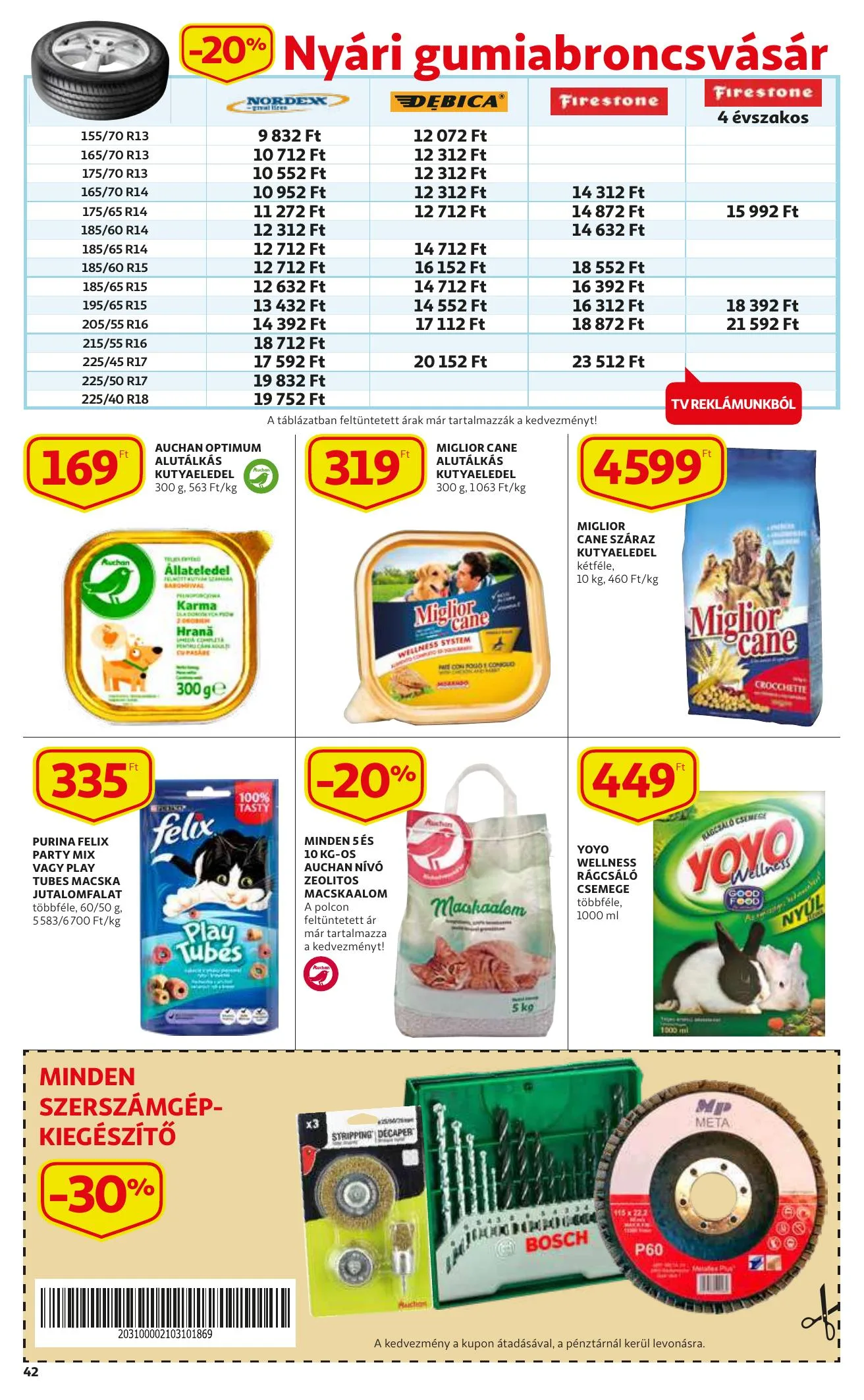 Auchan akciós újság 03.04–03.10 – 42. oldal