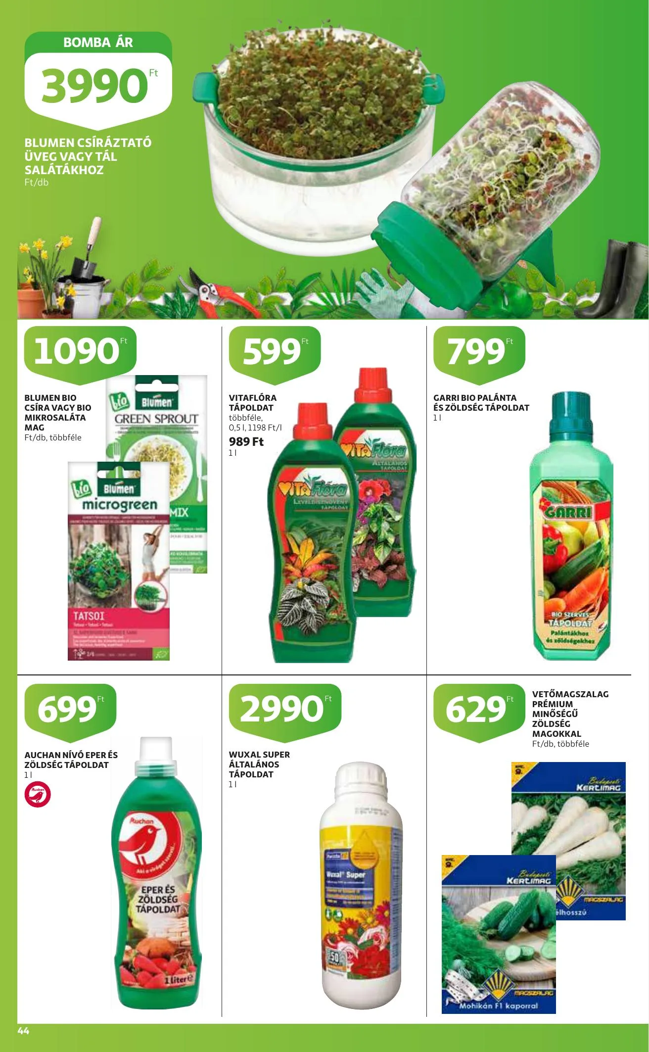 Auchan akciós újság 03.04–03.10 – 44. oldal