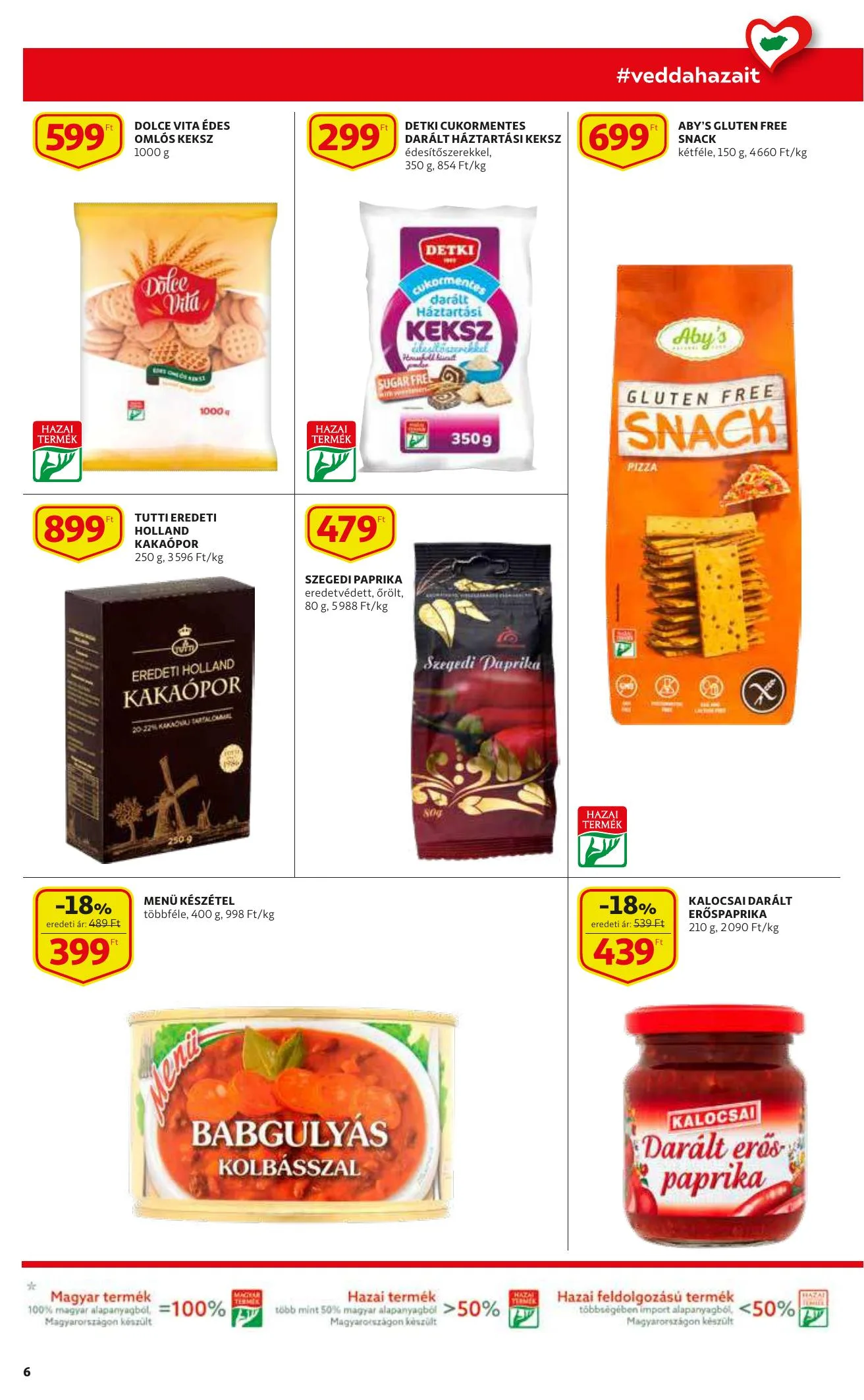 Auchan akciós újság 03.04–03.10 – 6. oldal