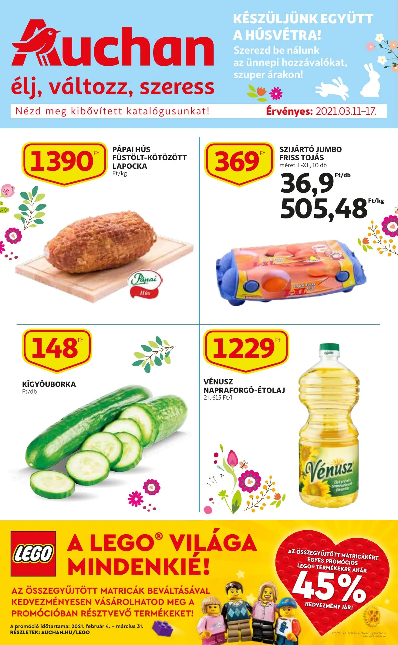 Auchan akciós újság 03.11–03.17