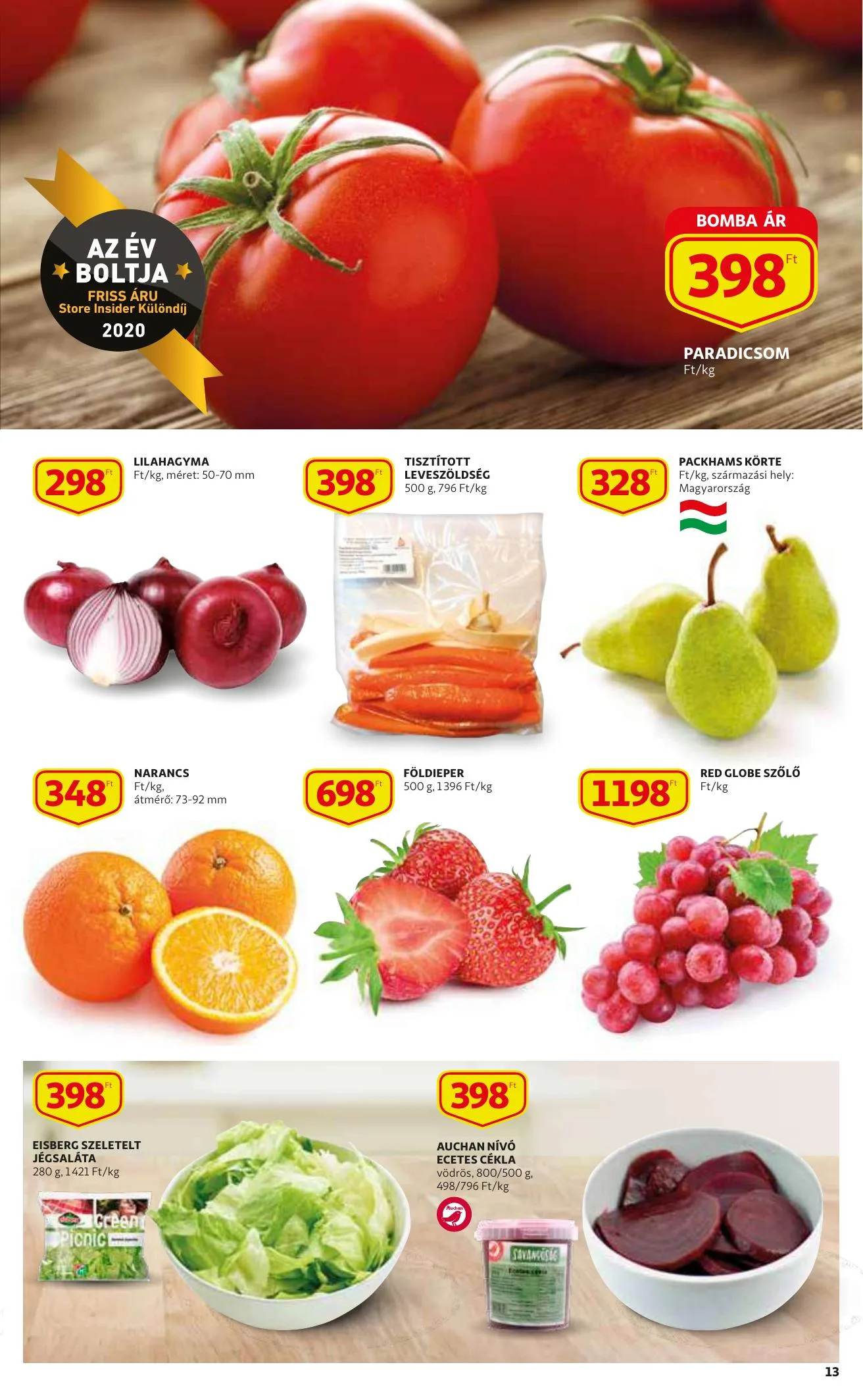 Auchan akciós újság 03.11–03.17 – 13. oldal