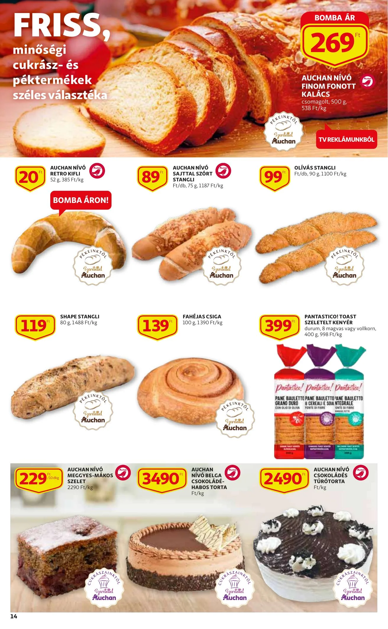 Auchan akciós újság 03.11–03.17 – 14. oldal