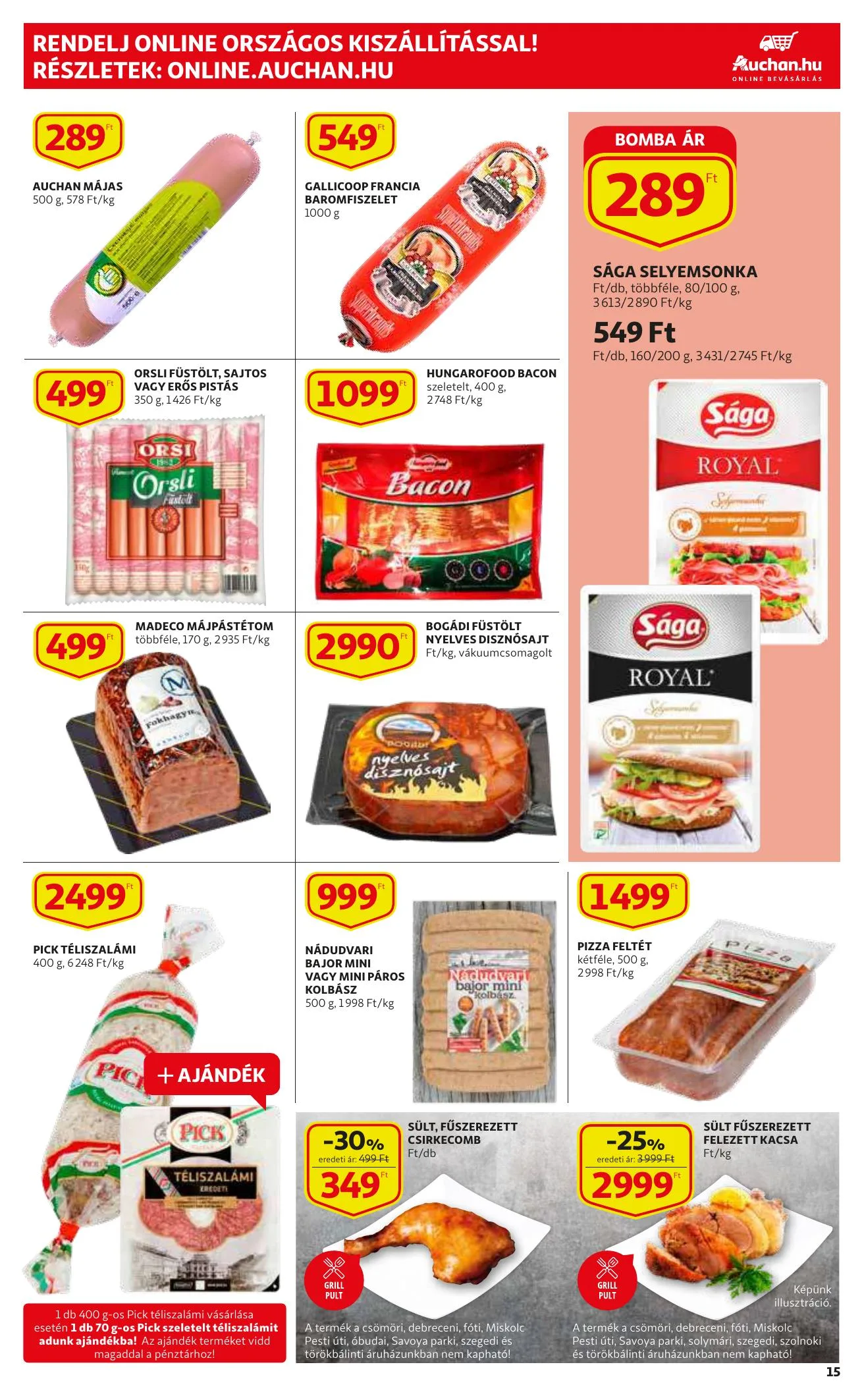 Auchan akciós újság 03.11–03.17 – 15. oldal