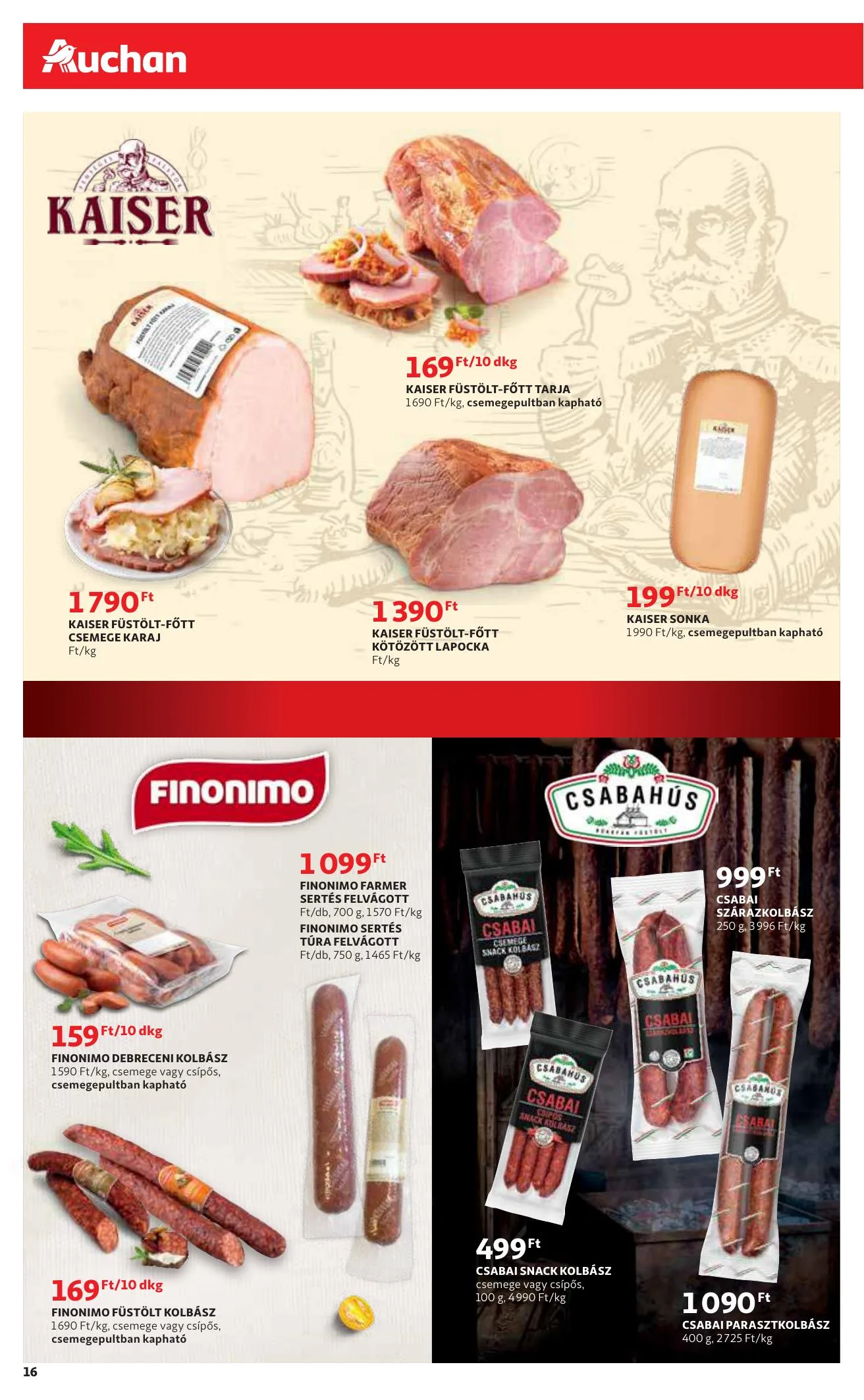 Auchan akciós újság 03.11–03.17 – 16. oldal