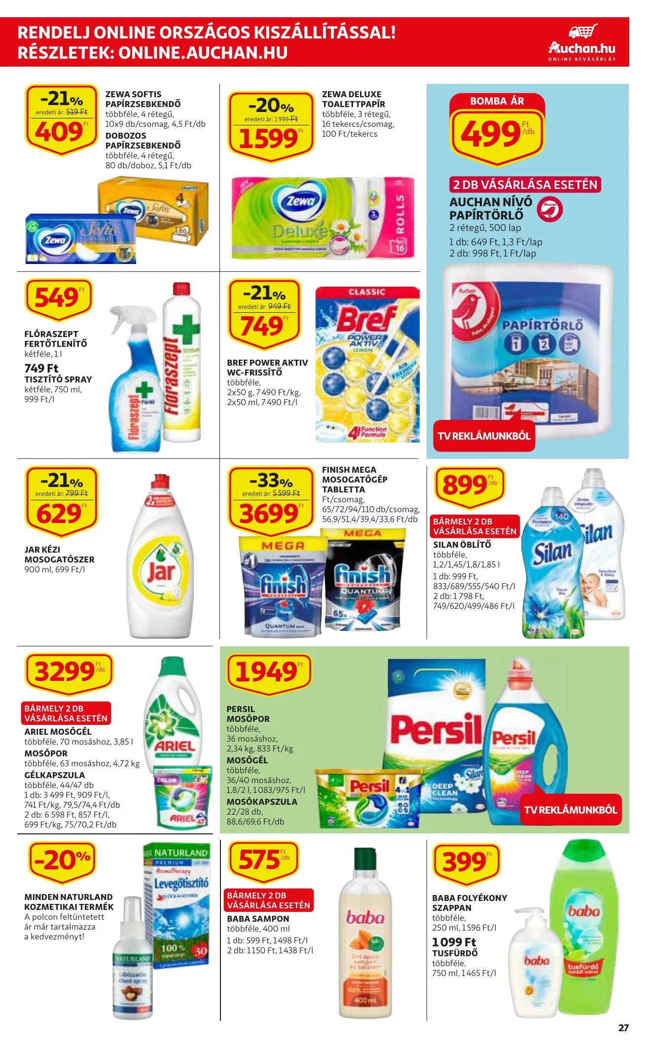 Auchan akciós újság 03.11–03.17 – 27. oldal