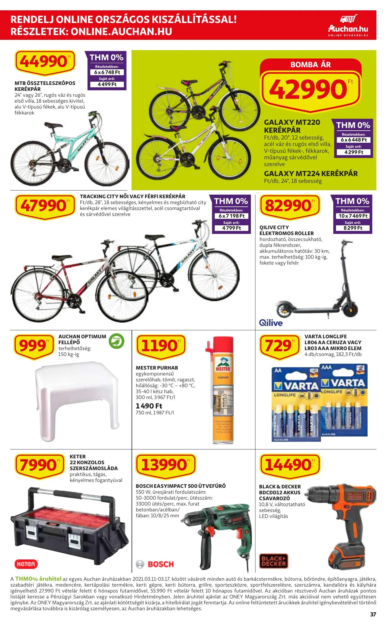 Auchan akciós újság 03.11–03.17 – 37. oldal