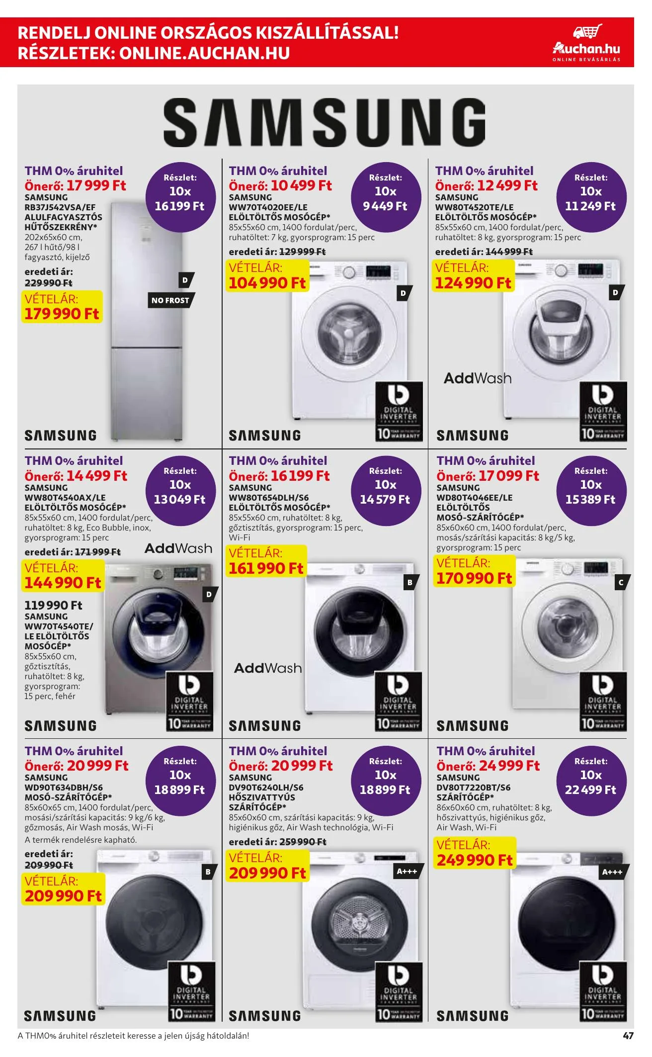 Auchan akciós újság 03.11–03.17 – 47. oldal