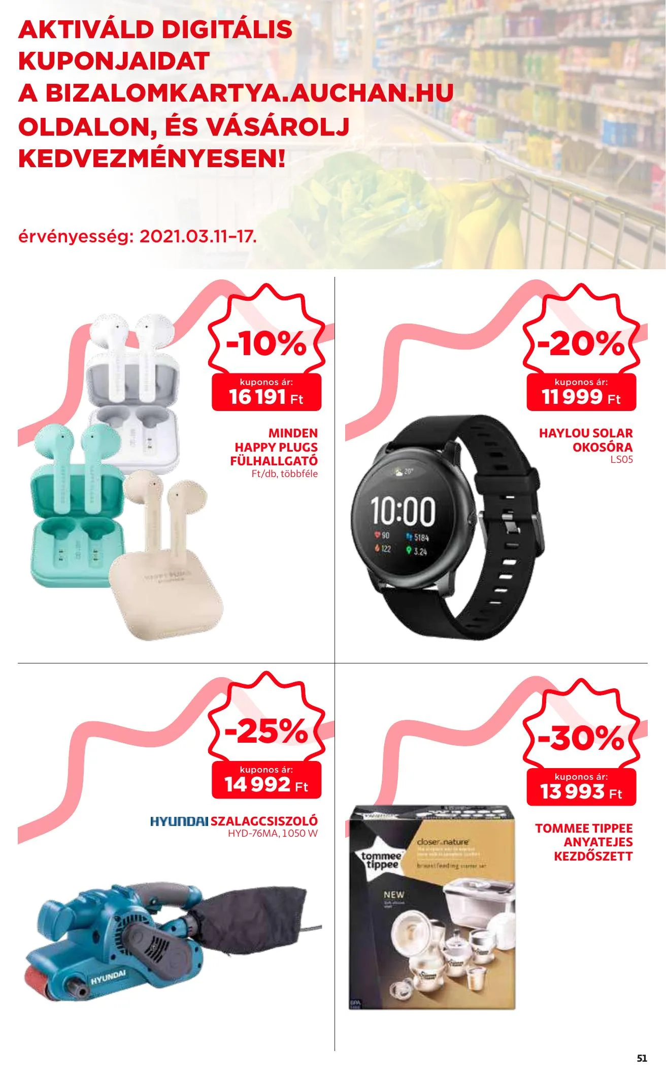 Auchan akciós újság 03.11–03.17 – 51. oldal