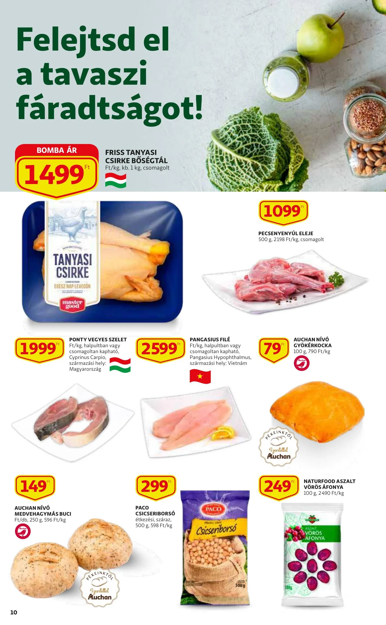 Auchan akciós újság 03.18–03.24 – 10. oldal