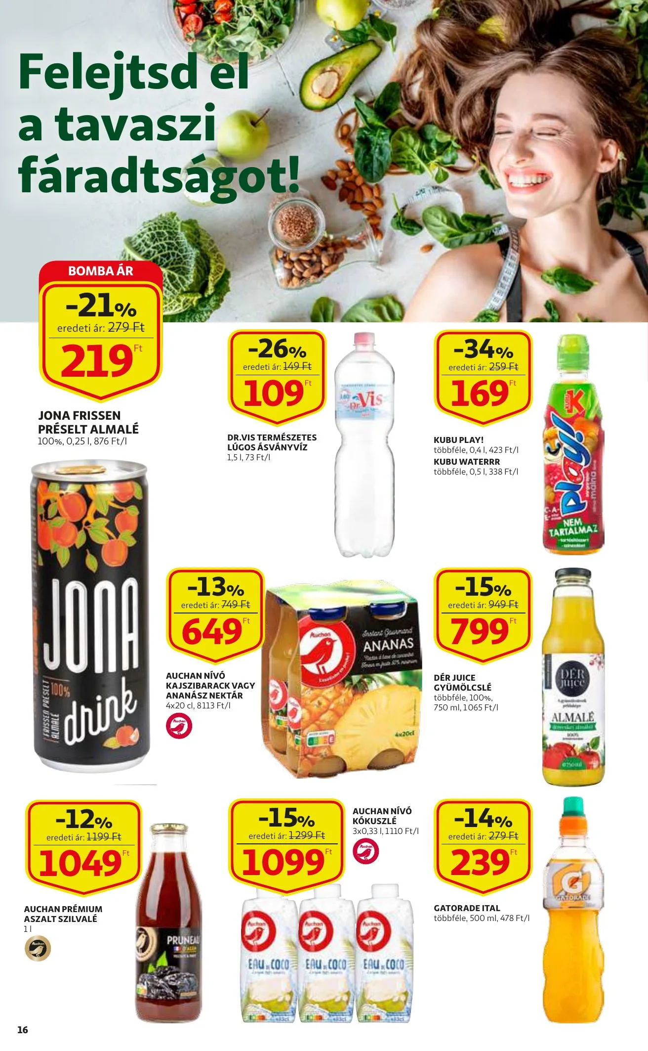 Auchan akciós újság 03.18–03.24 – 16. oldal