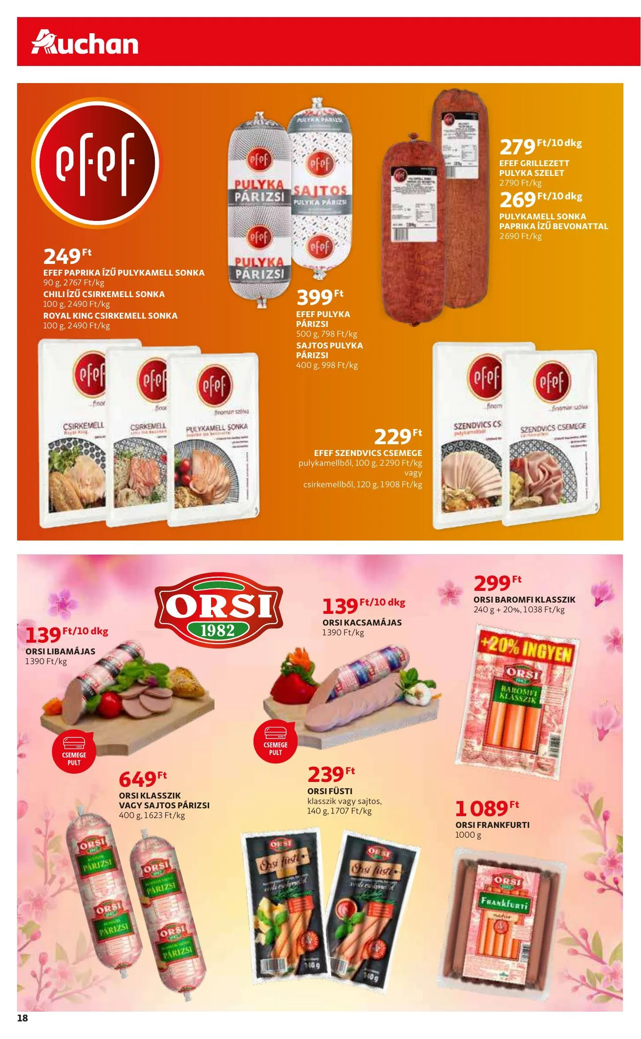 Auchan akciós újság 03.18–03.24 – 18. oldal