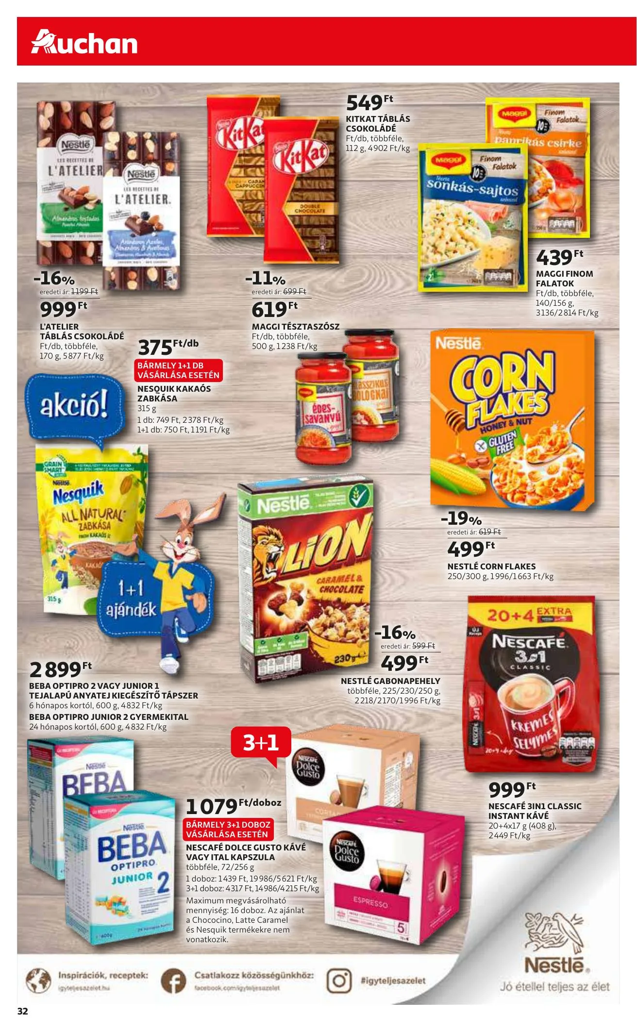 Auchan akciós újság 03.18–03.24 – 32. oldal