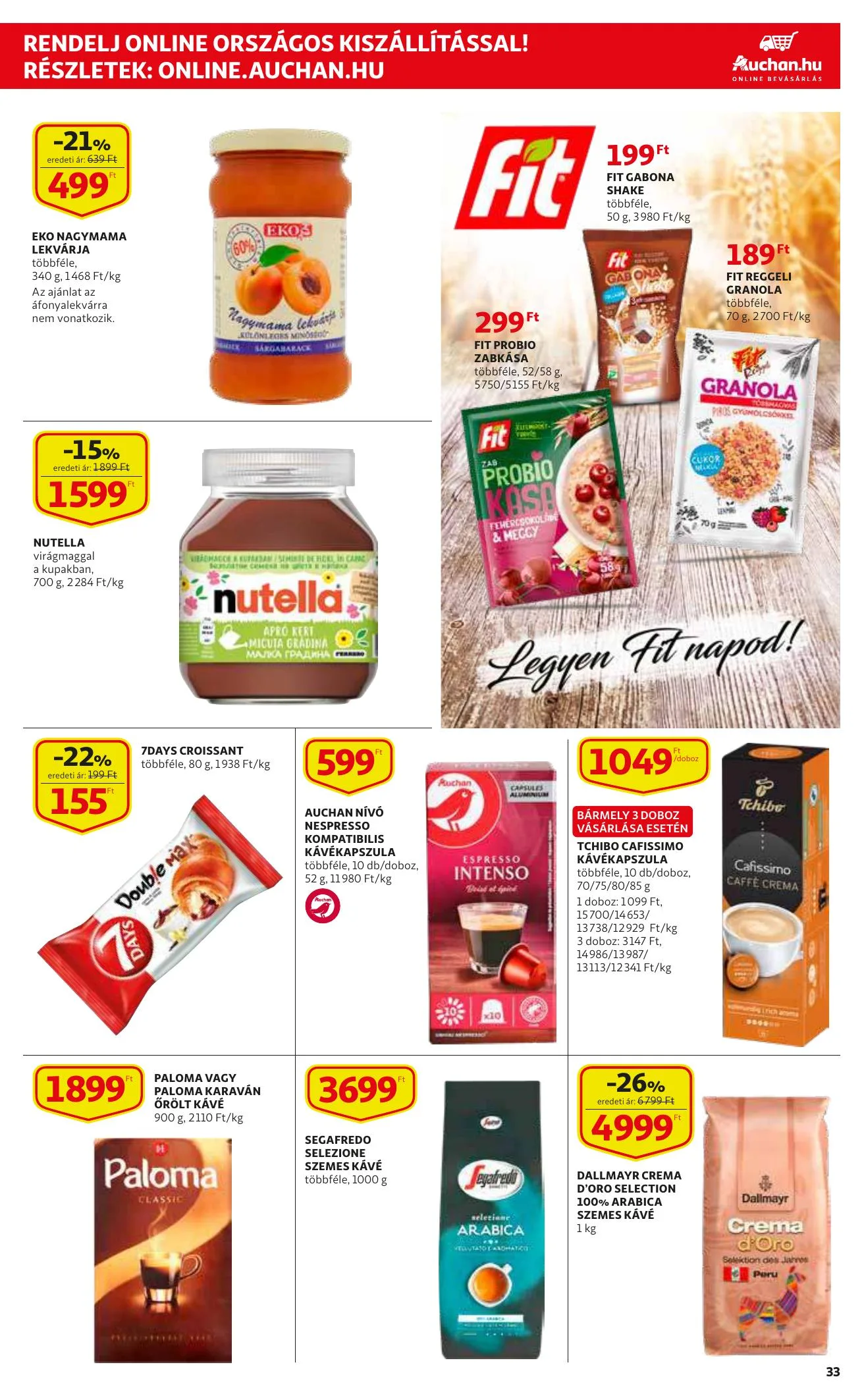 Auchan akciós újság 03.18–03.24 – 33. oldal