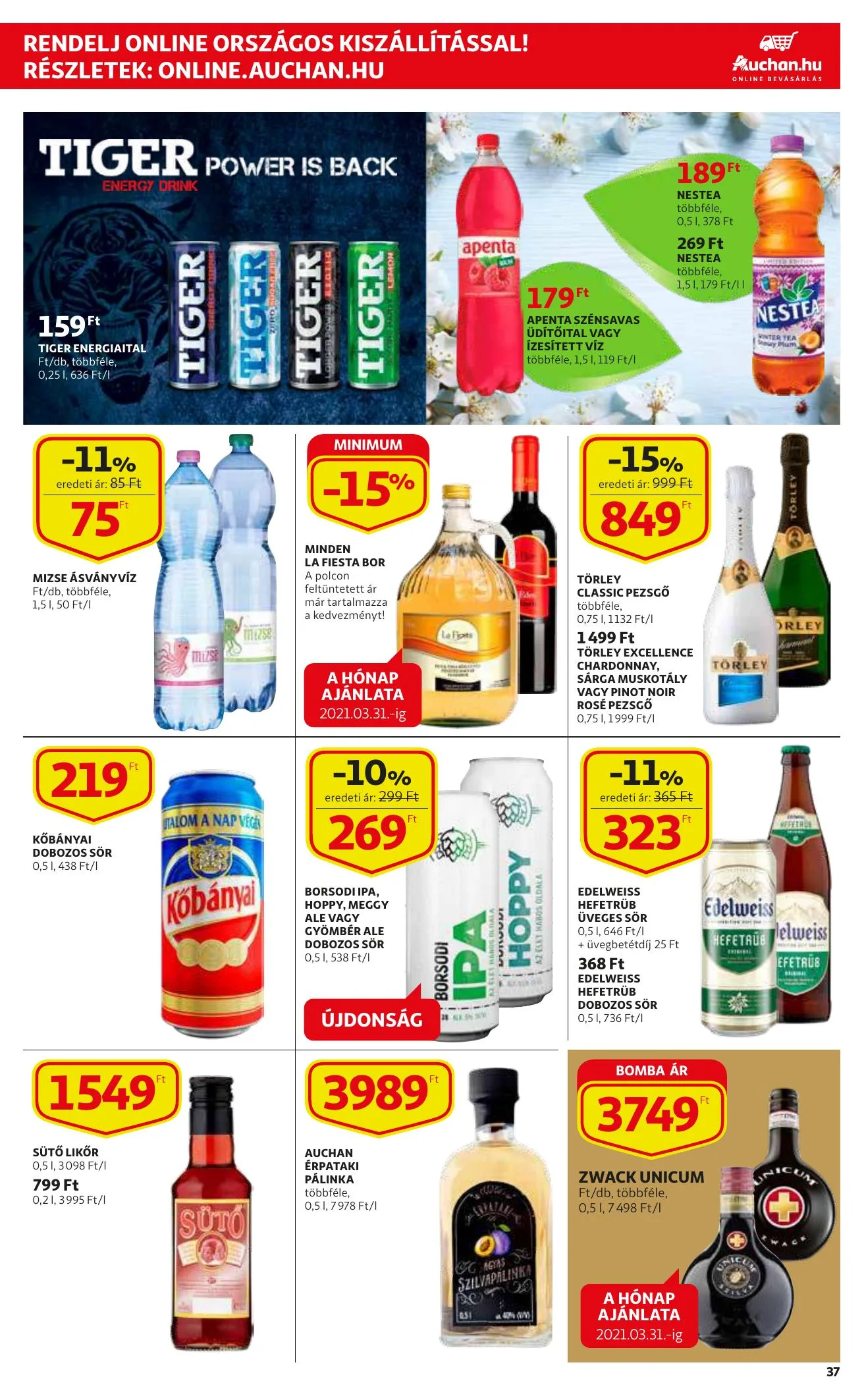Auchan akciós újság 03.18–03.24 – 37. oldal