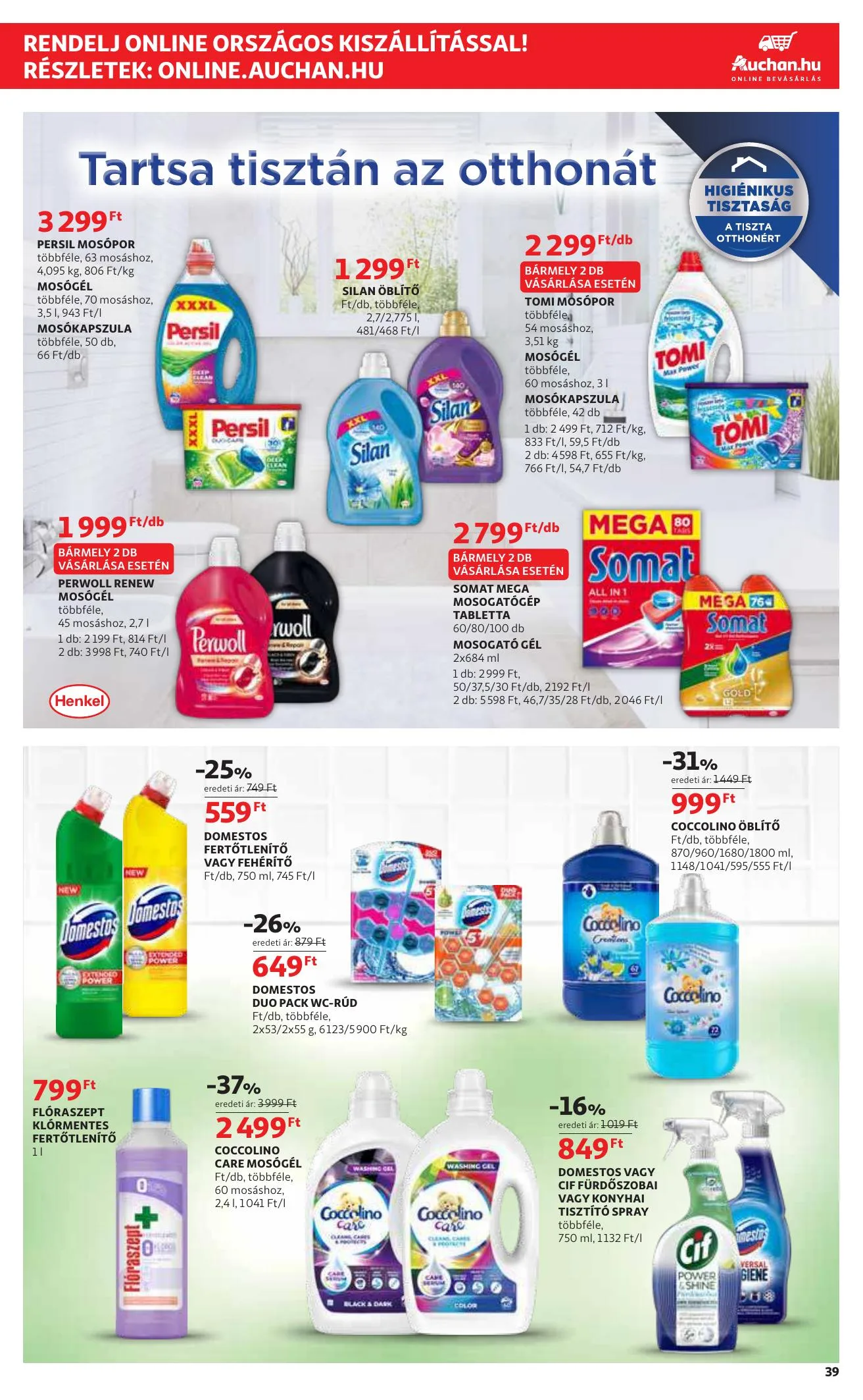 Auchan akciós újság 03.18–03.24 – 39. oldal