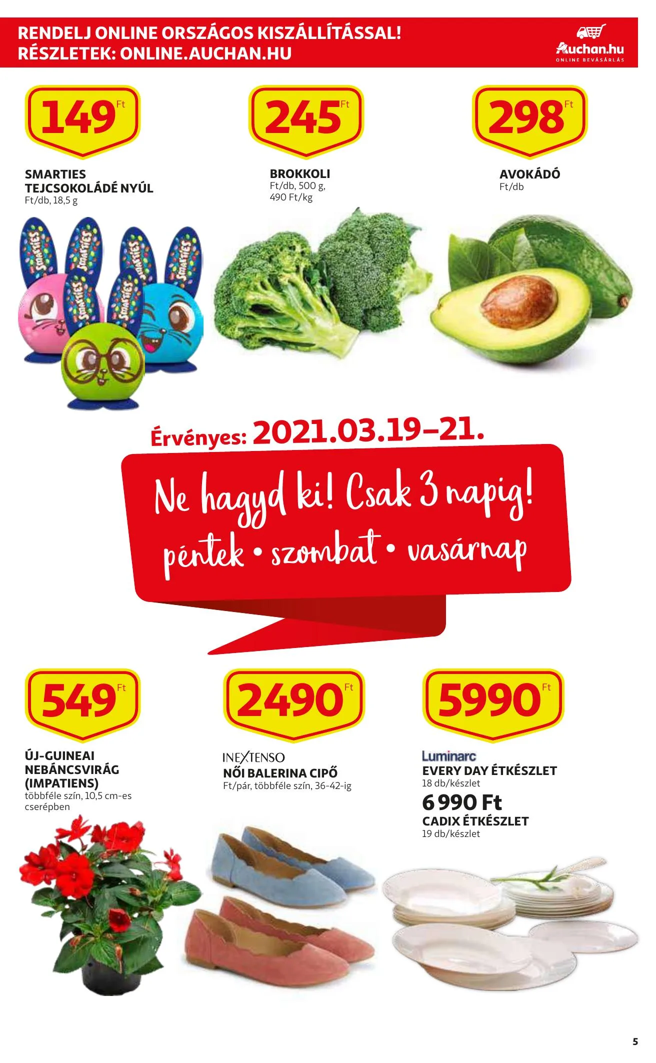 Auchan akciós újság 03.18–03.24 – 5. oldal