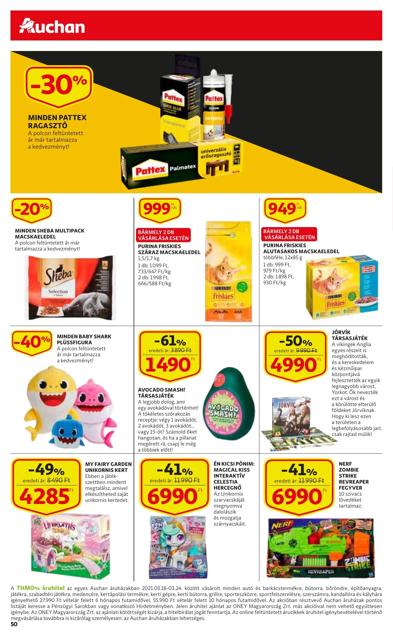 Auchan akciós újság 03.18–03.24 – 50. oldal