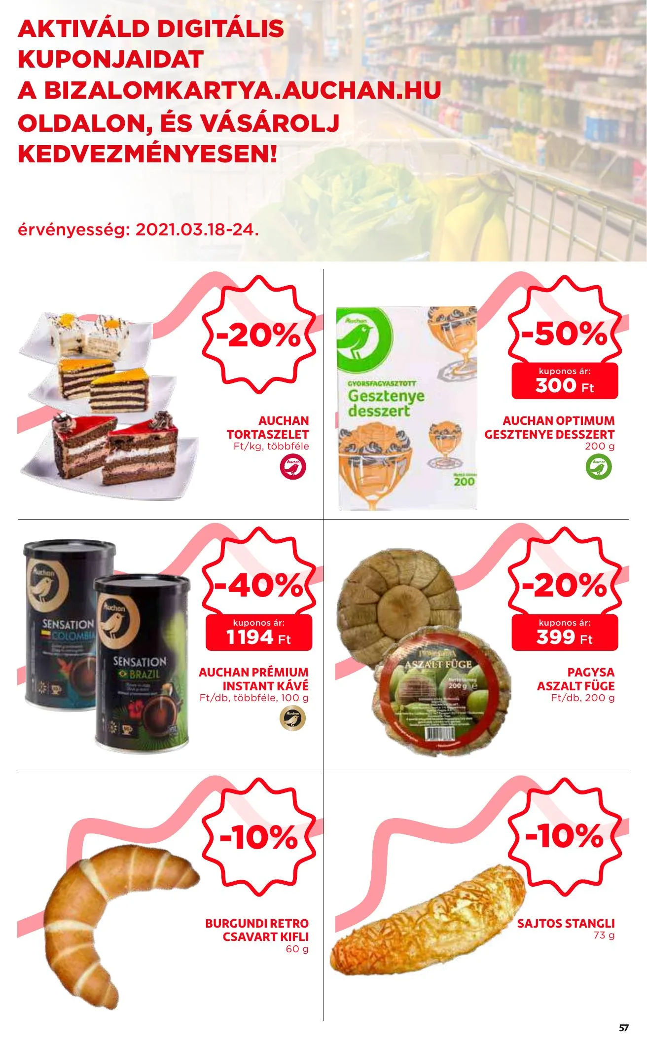 Auchan akciós újság 03.18–03.24 – 57. oldal