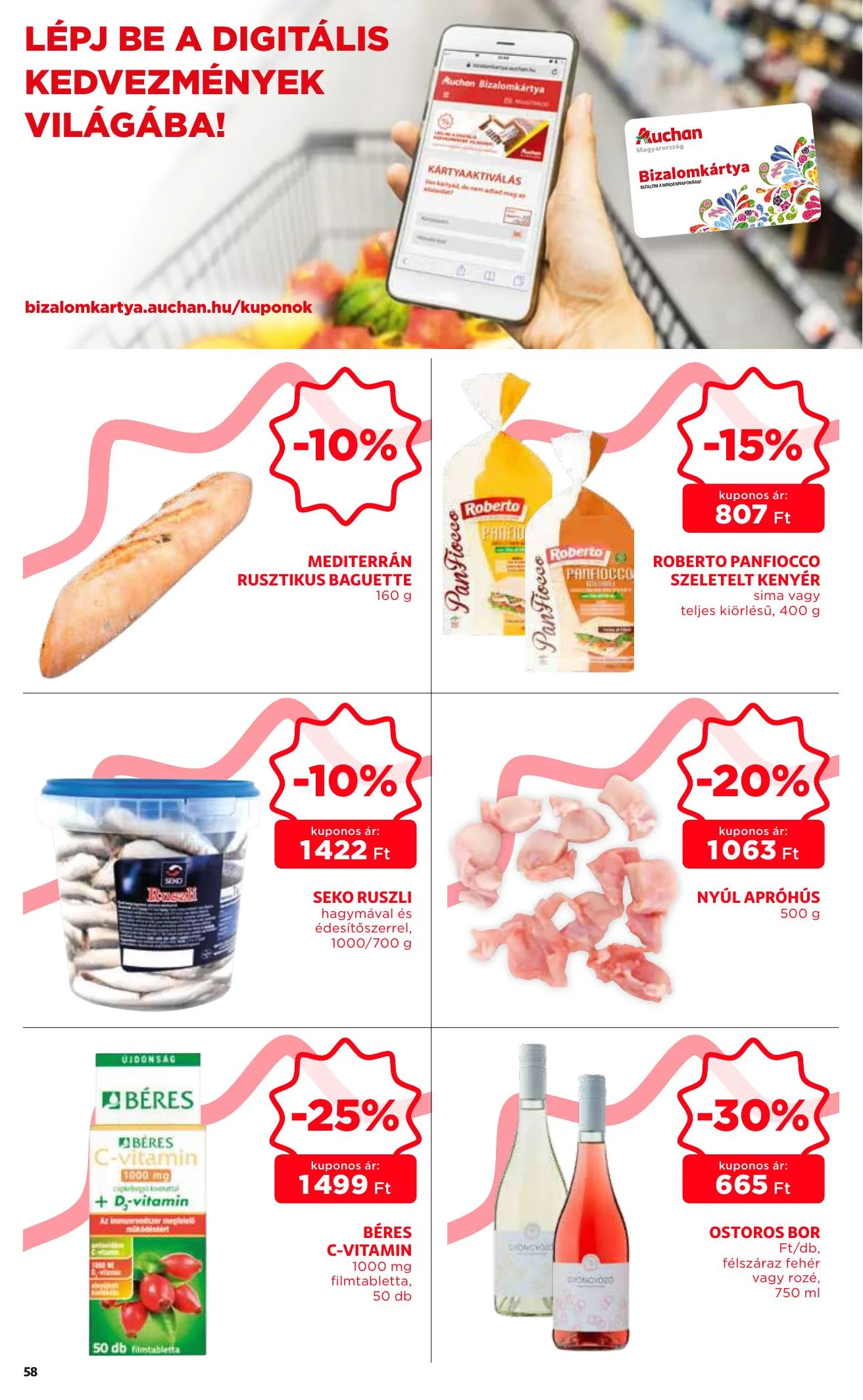 Auchan akciós újság 03.18–03.24 – 58. oldal