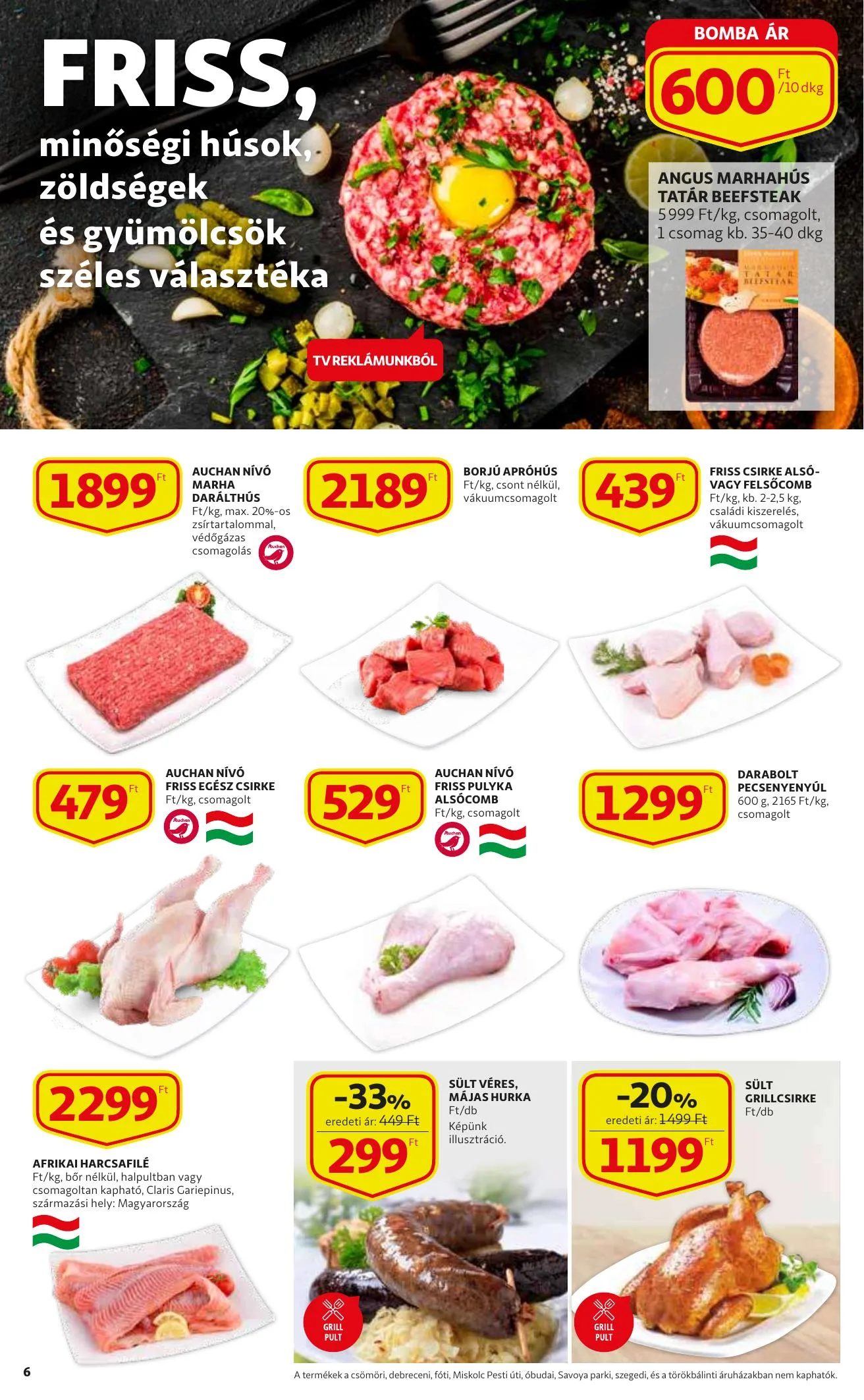 Auchan akciós újság 03.18–03.24 – 6. oldal