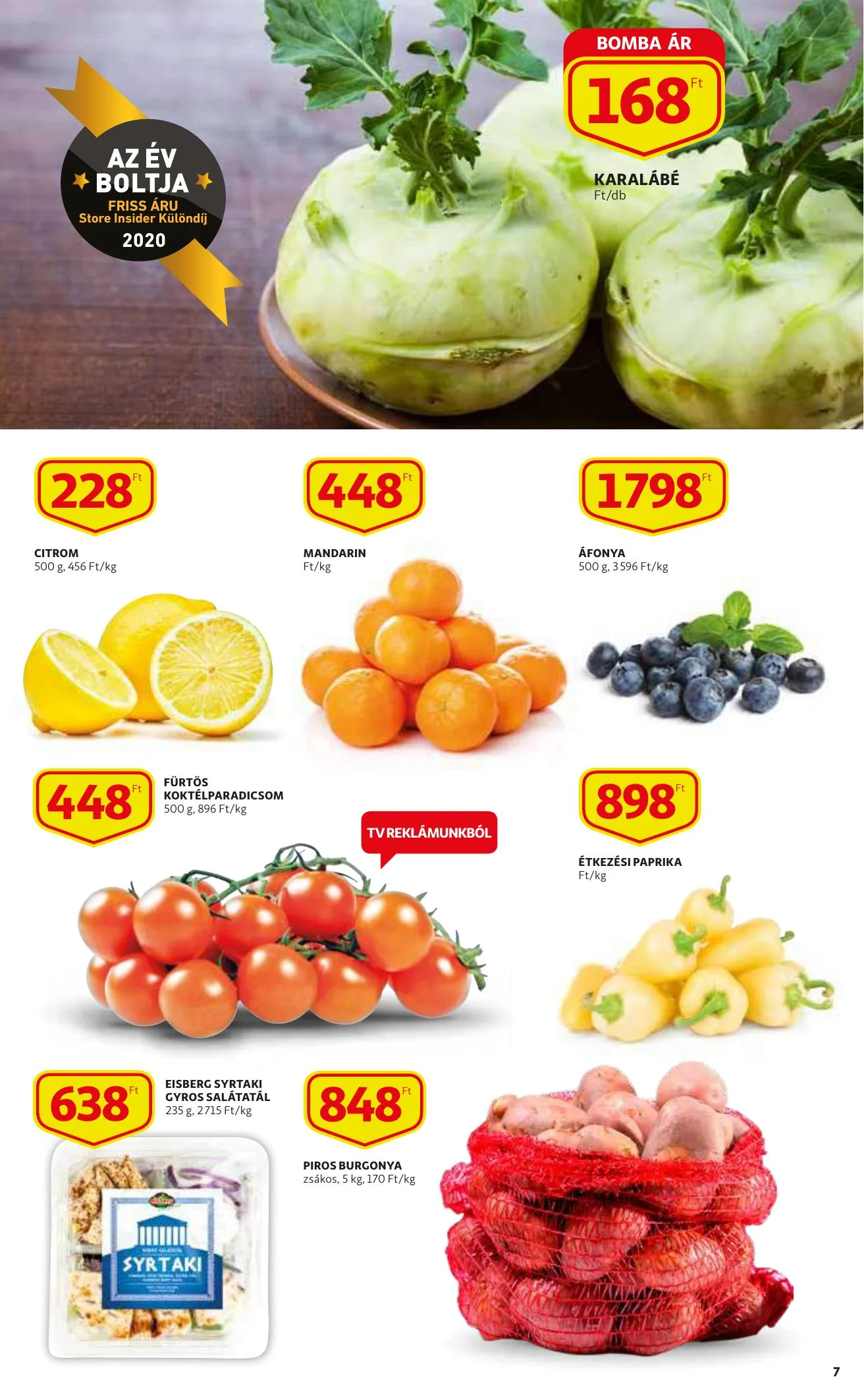 Auchan akciós újság 03.18–03.24 – 7. oldal