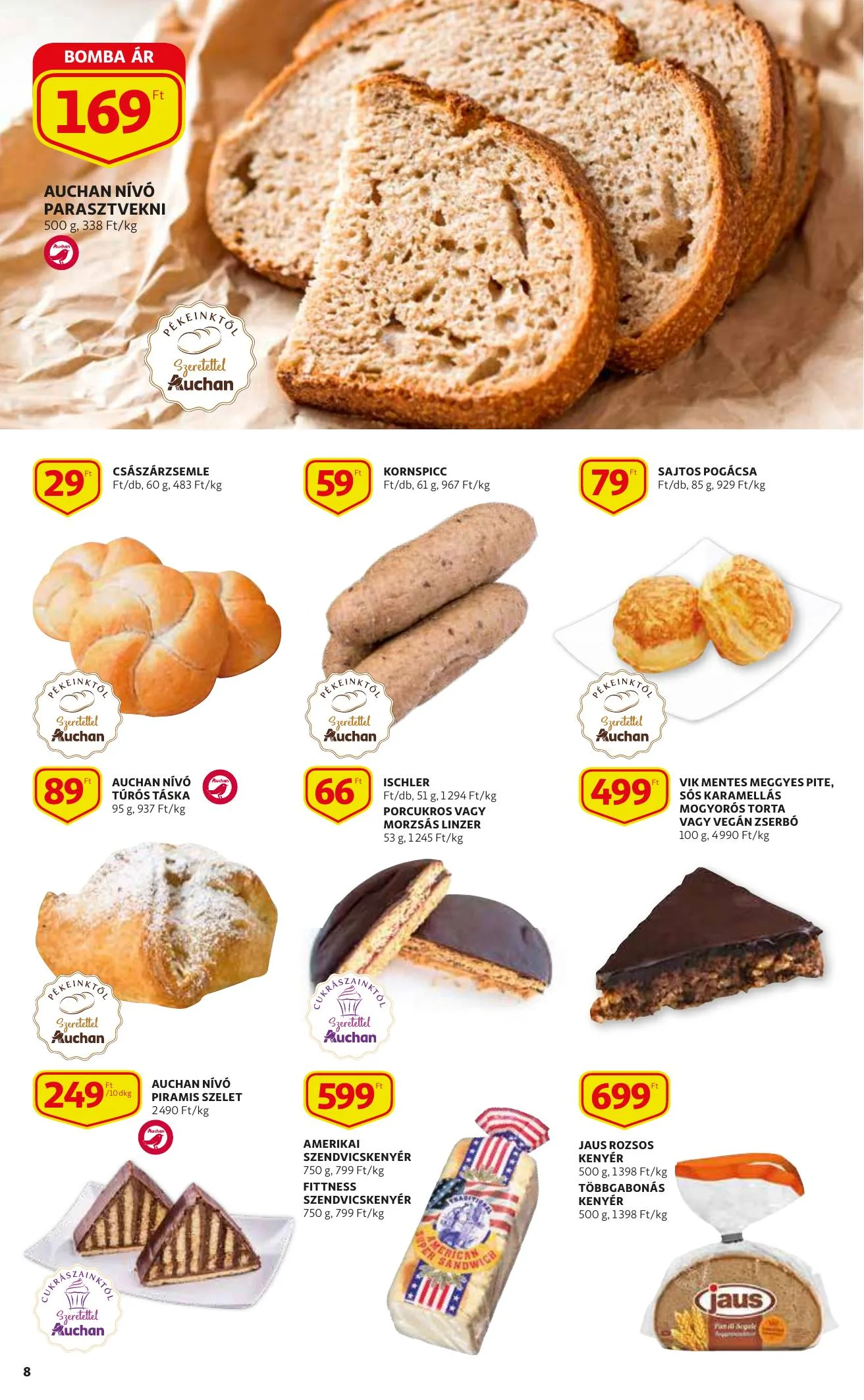 Auchan akciós újság 03.18–03.24 – 8. oldal