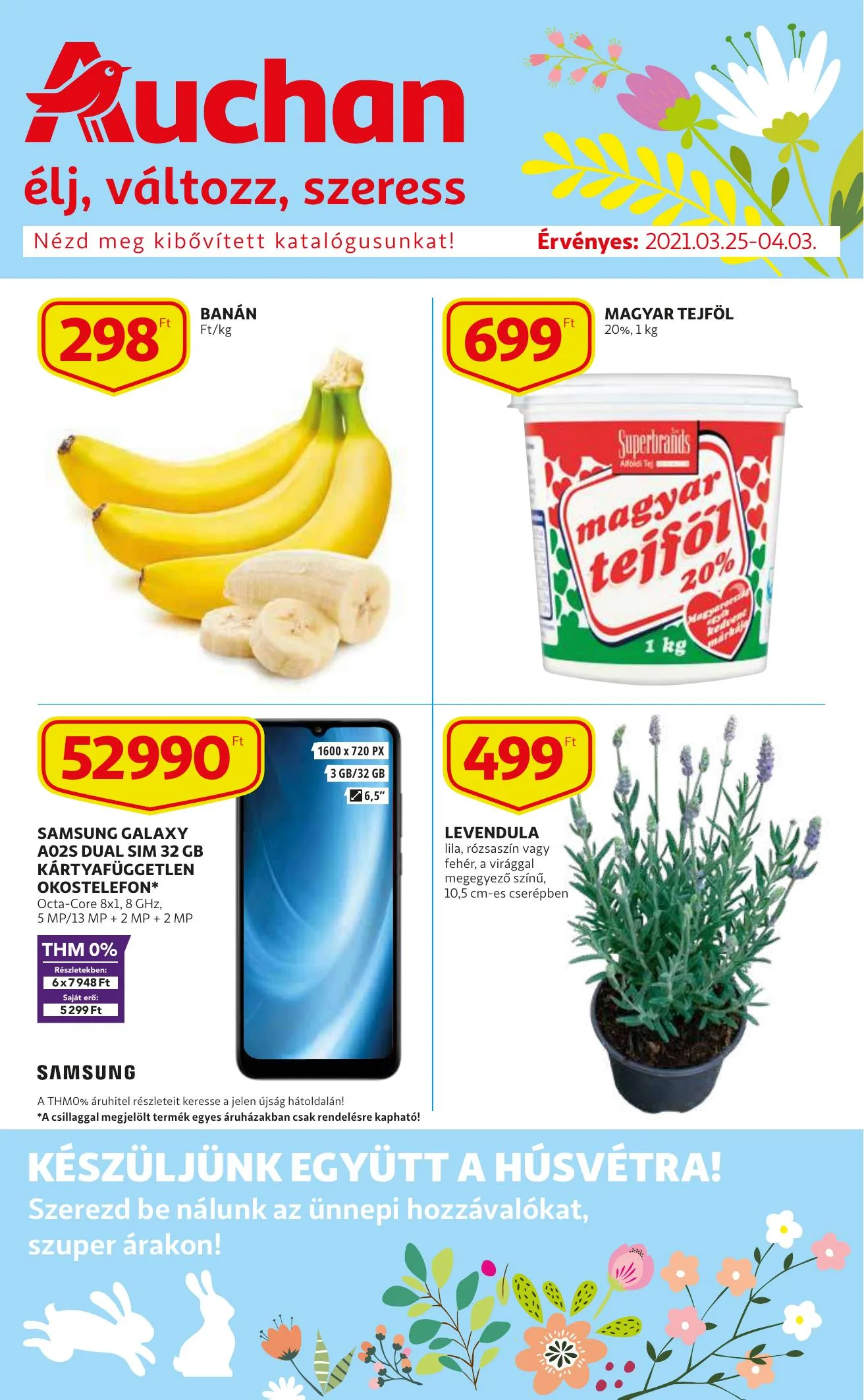 Auchan akciós újság 03.25–04.03