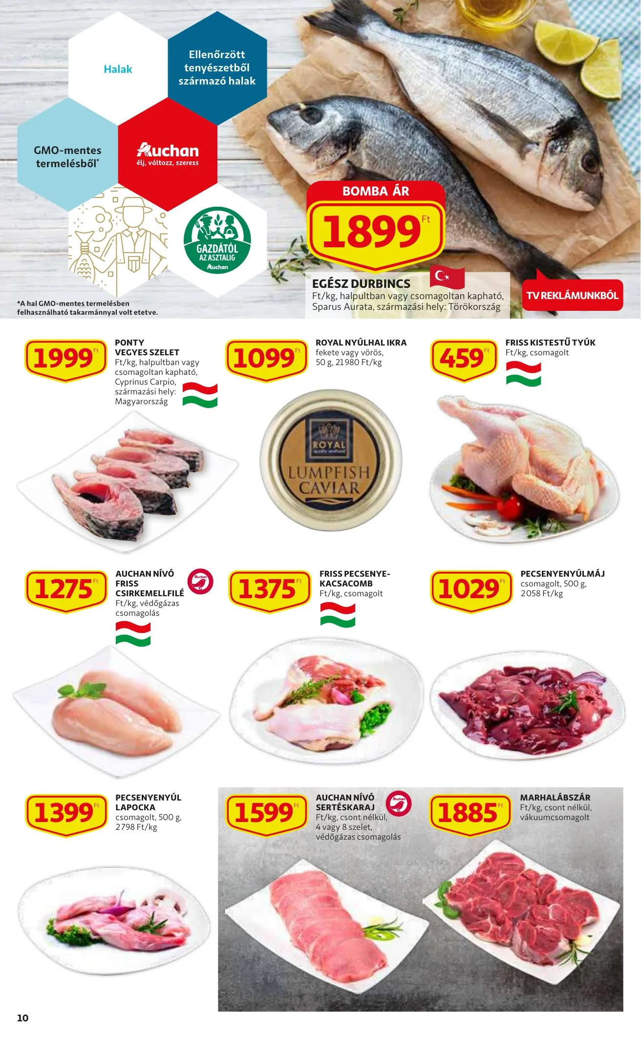 Auchan akciós újság 03.25–04.03 – 10. oldal