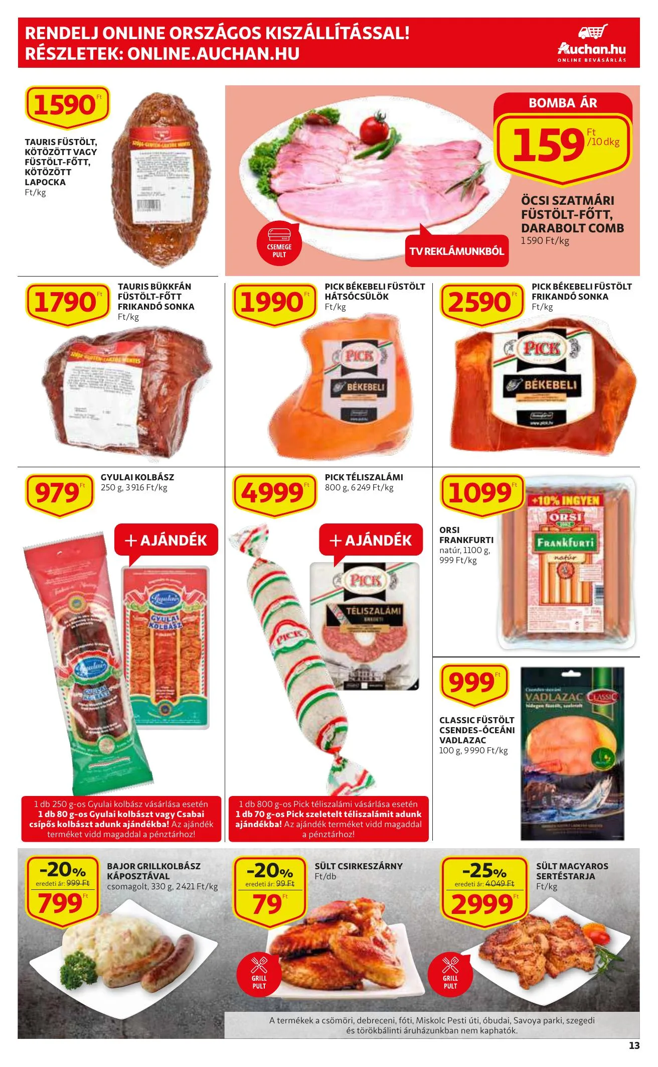 Auchan akciós újság 03.25–04.03 – 13. oldal