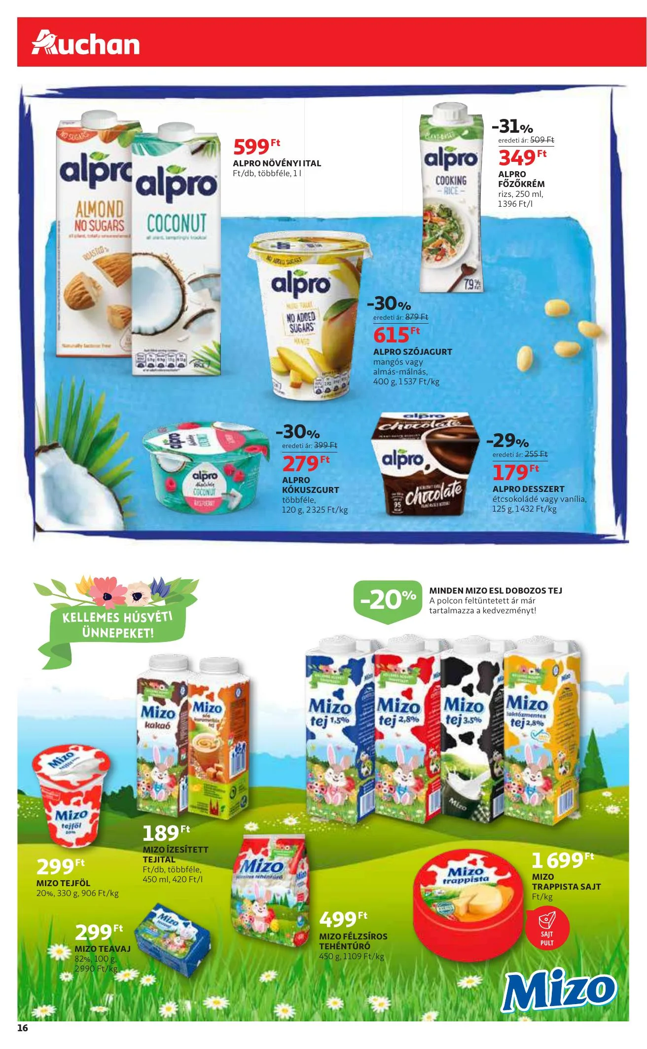 Auchan akciós újság 03.25–04.03 – 16. oldal