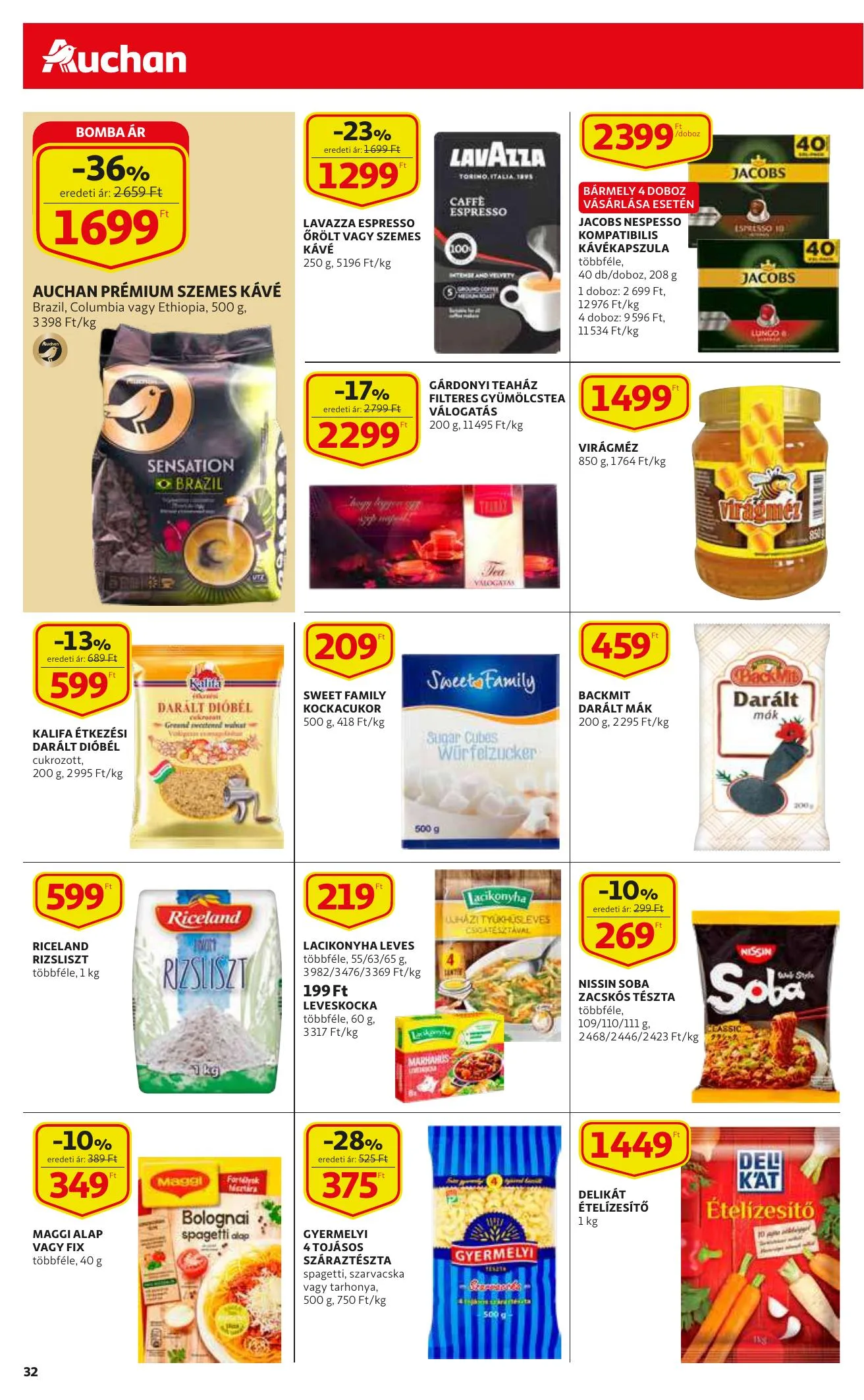 Auchan akciós újság 03.25–04.03 – 32. oldal